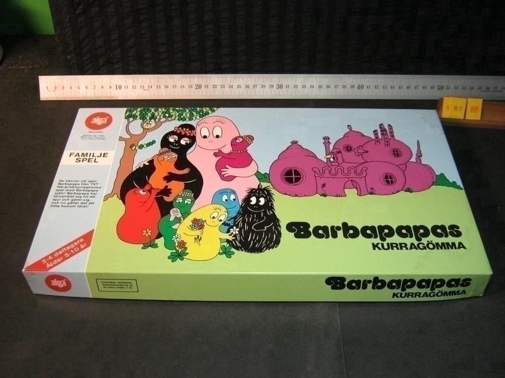 Barbapapas Kurragömma, Alga 1989, NYTT o Inplastat