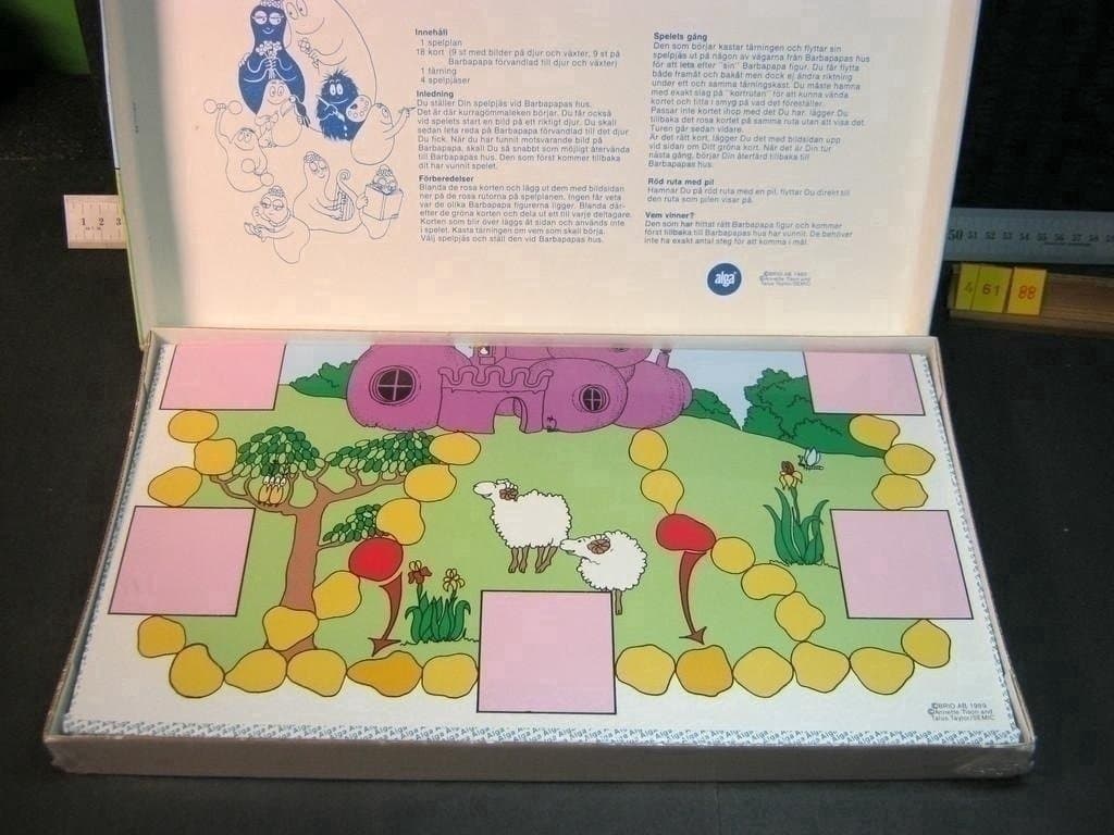 Barbapapas Kurragömma, Alga 1989, NYTT o Inplastat