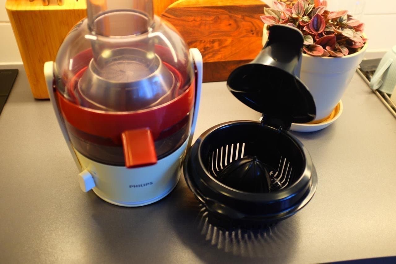 Philips råsaftcentrifug