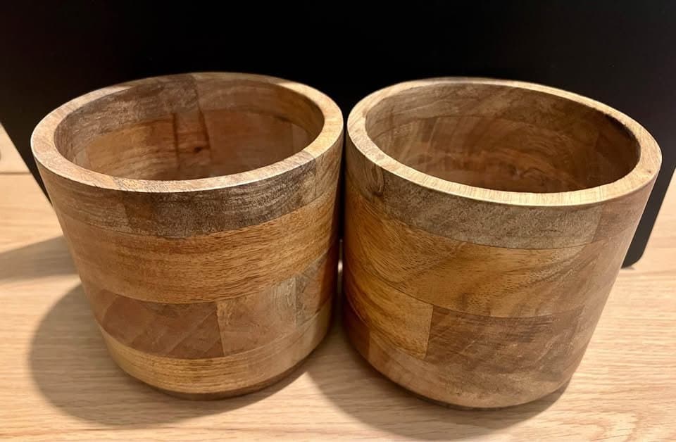 Kruka i mangoträ x2