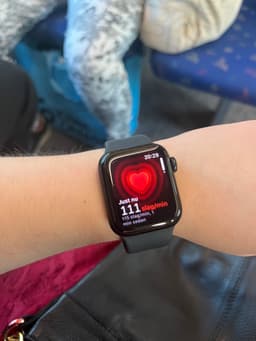 Apple Watch Series 7 GPS 45mm Midnatt Aluminium med Midnattsfärgat Sportband