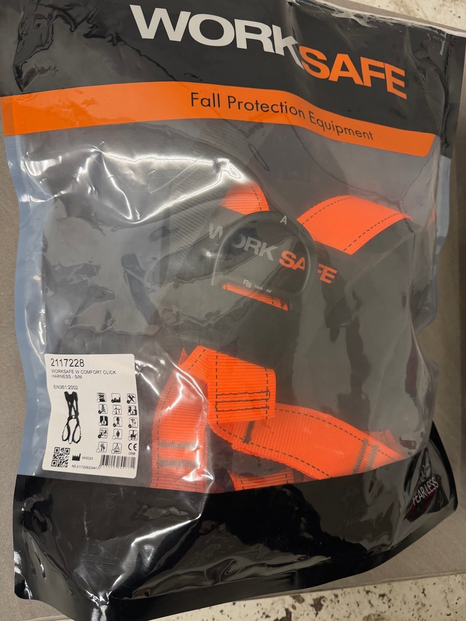 Worksafe Fallskyddssele S/M