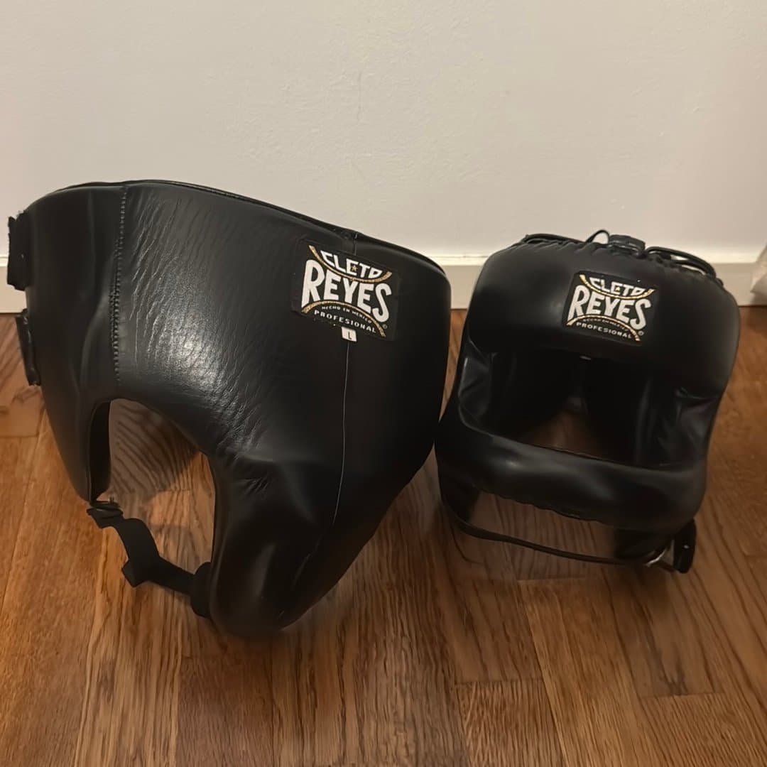 Cleto Reyes - Boxning kit - Hjälm + groinguard