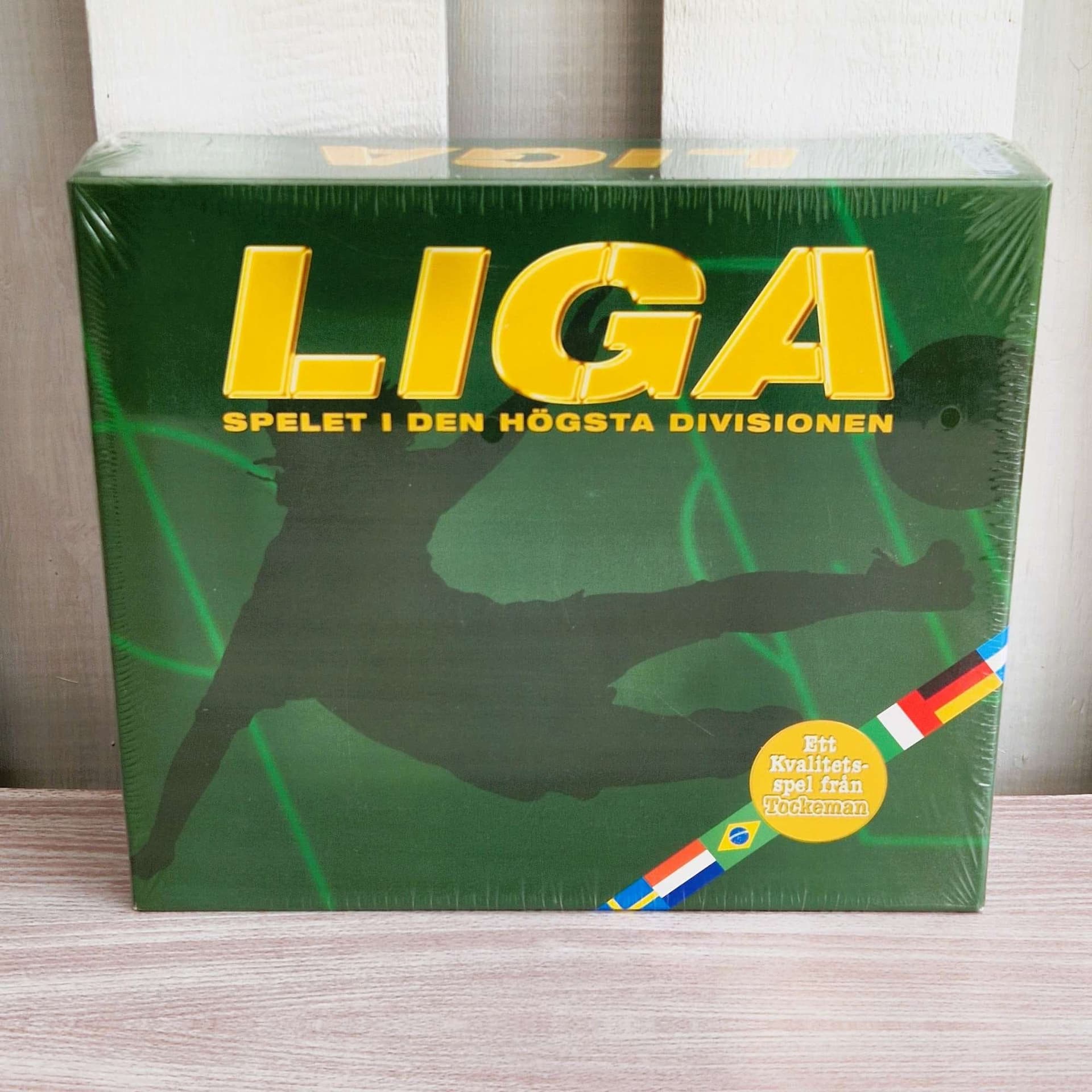 LIGA Football Board Game Alga Tockeman Swedish Edition - Factory Sealed