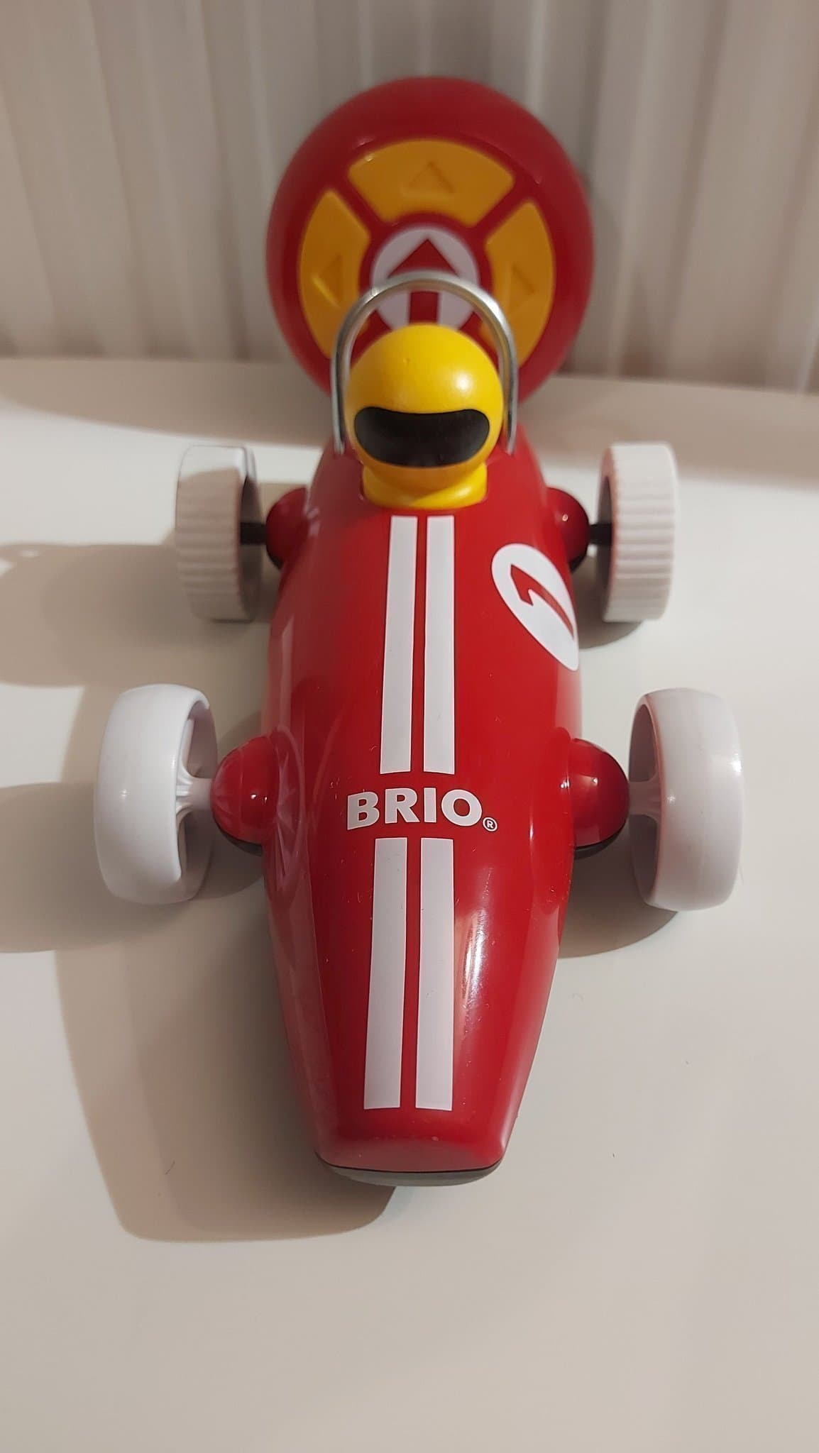 Racerbil BRIO fjärrstyrd racerbil – Fungerar mycket bra – 26–27 cm