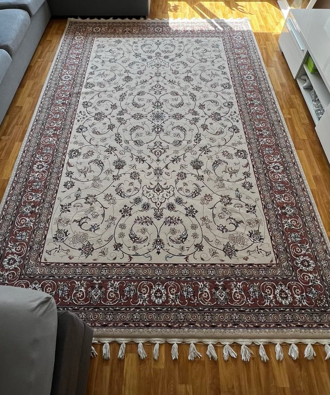 Stor persisk matta från Iran 250x350 cm – oanvänd