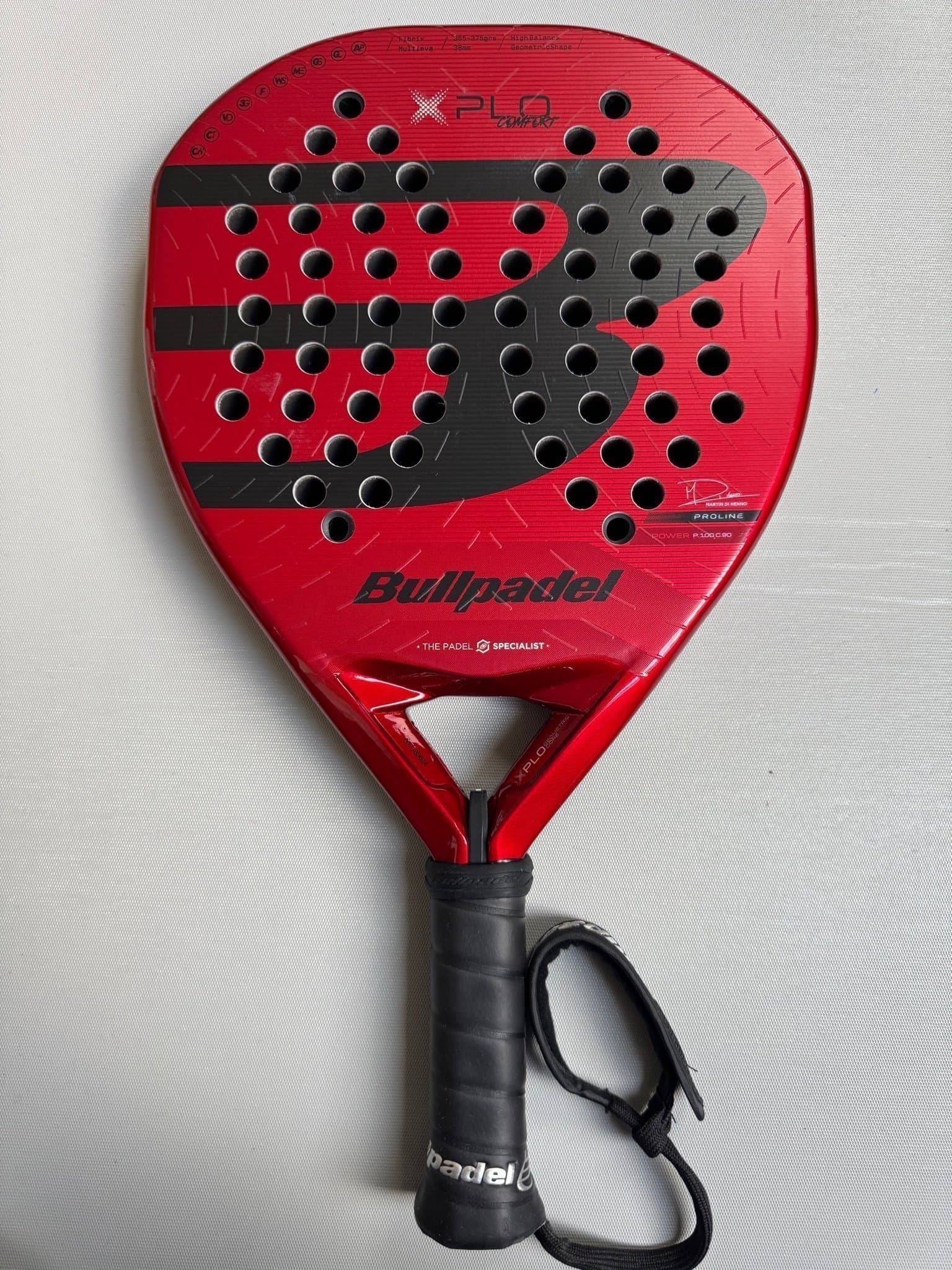 Bullpadel Padelracket XPLOR Comfort Martin Di Nenno Proline