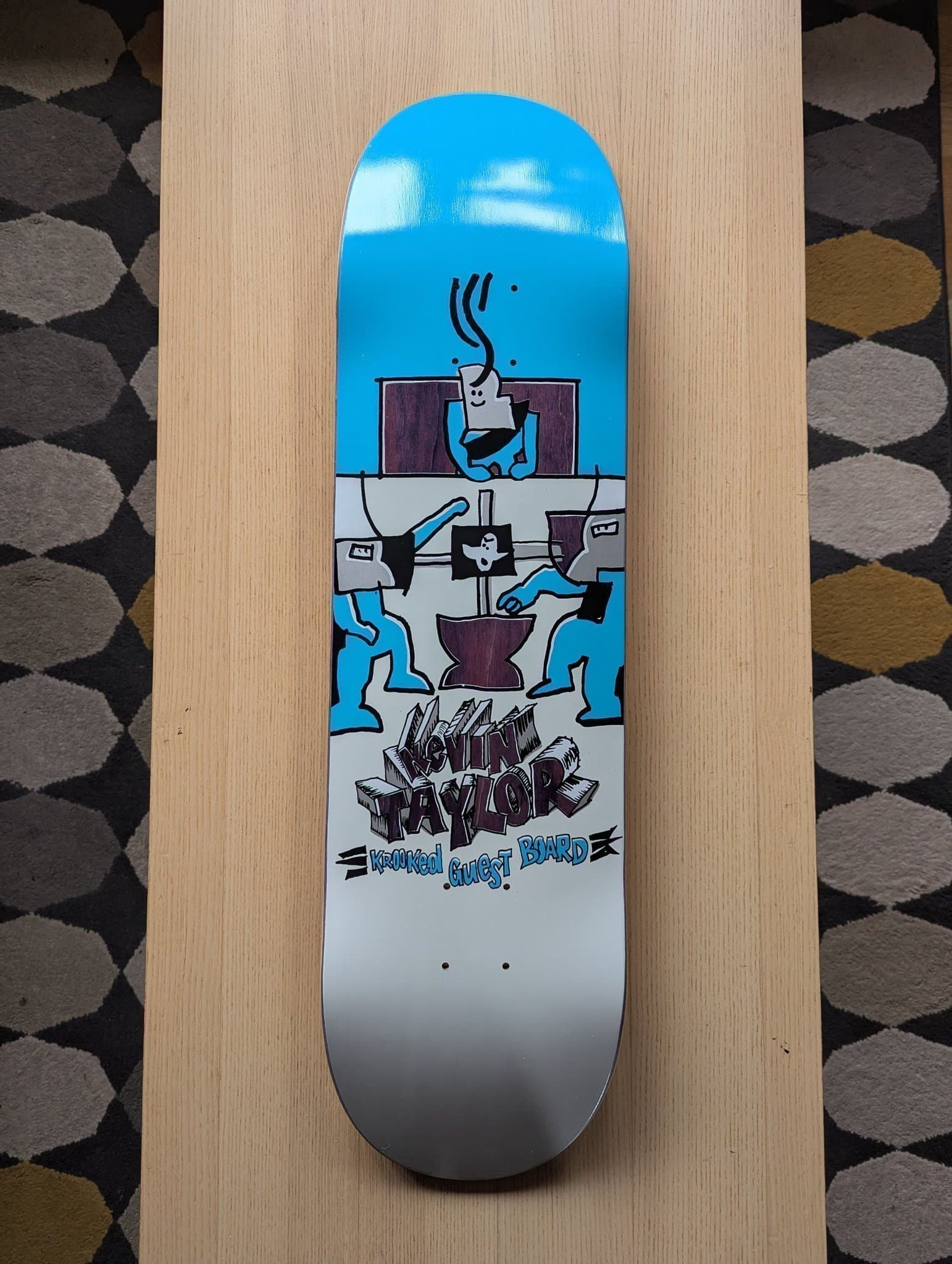 Krooked Kevin Taylor Guest Board Skateboard Deck