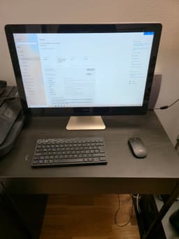 ASUS All-in-One PC med Intel Core i5-6400T, 8 GB RAM, NVIDIA GeForce GTX 960M