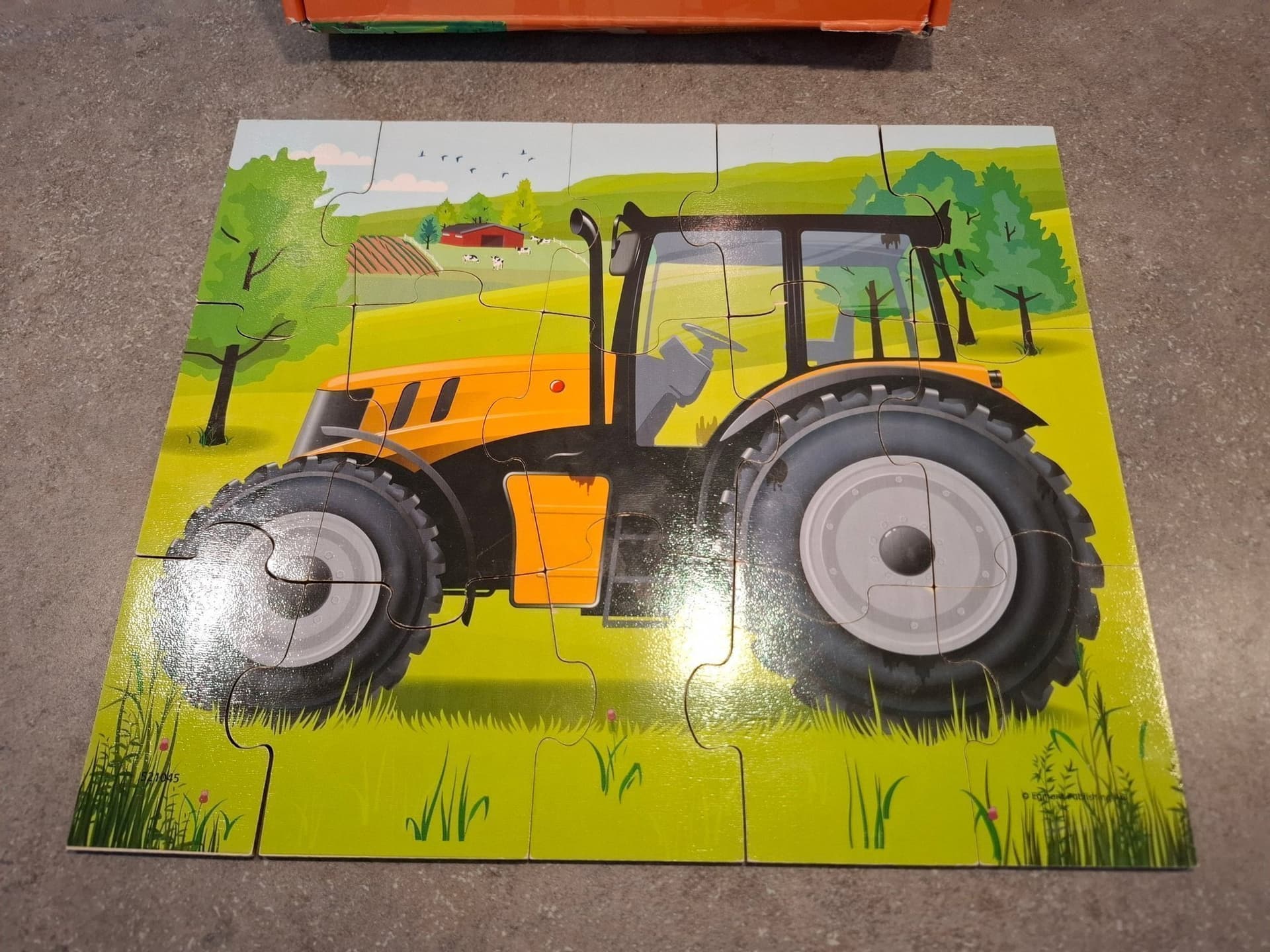 Träpussel - Traktor