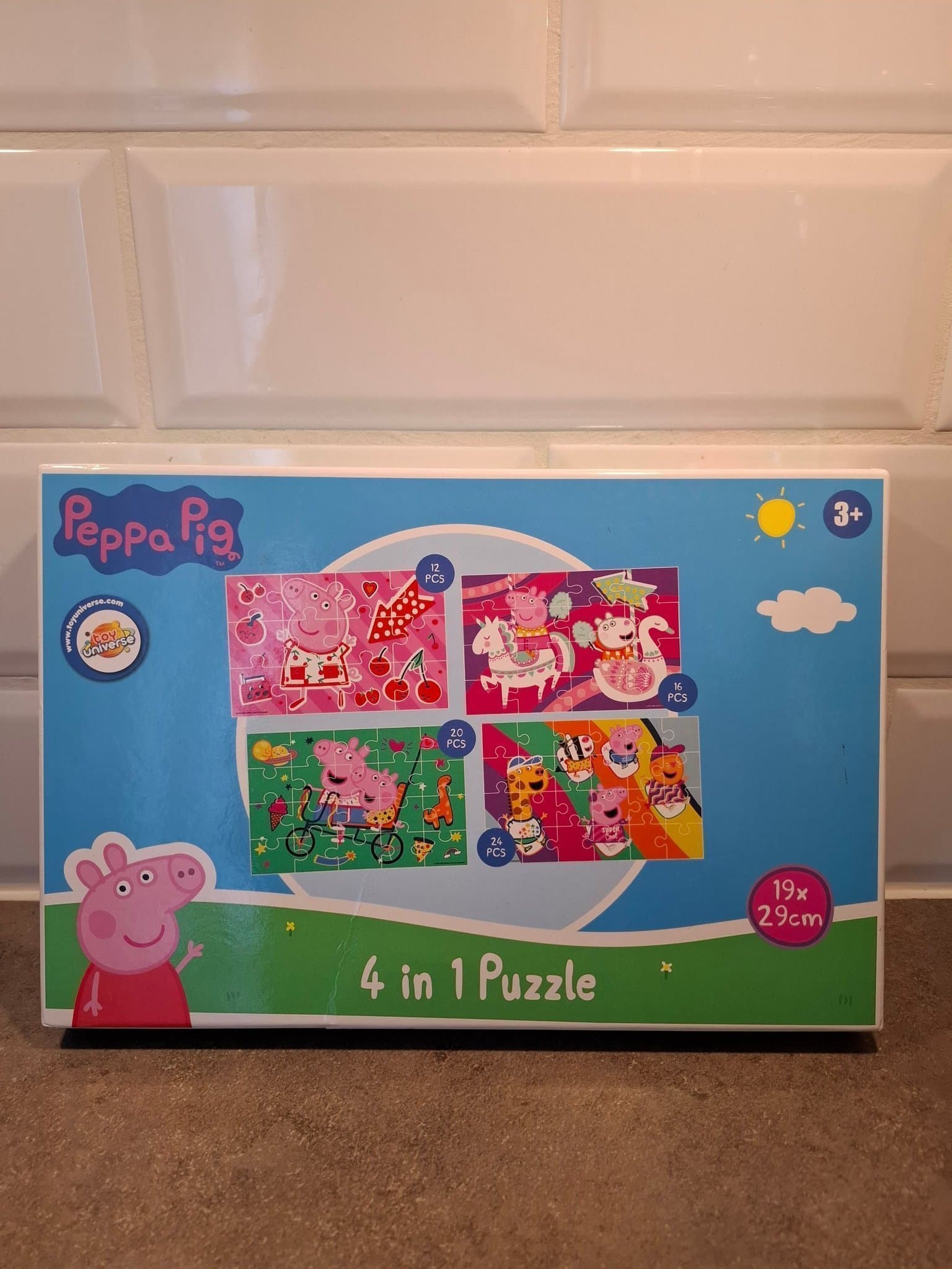 Peppa Pig 4-i-1 Pussel
