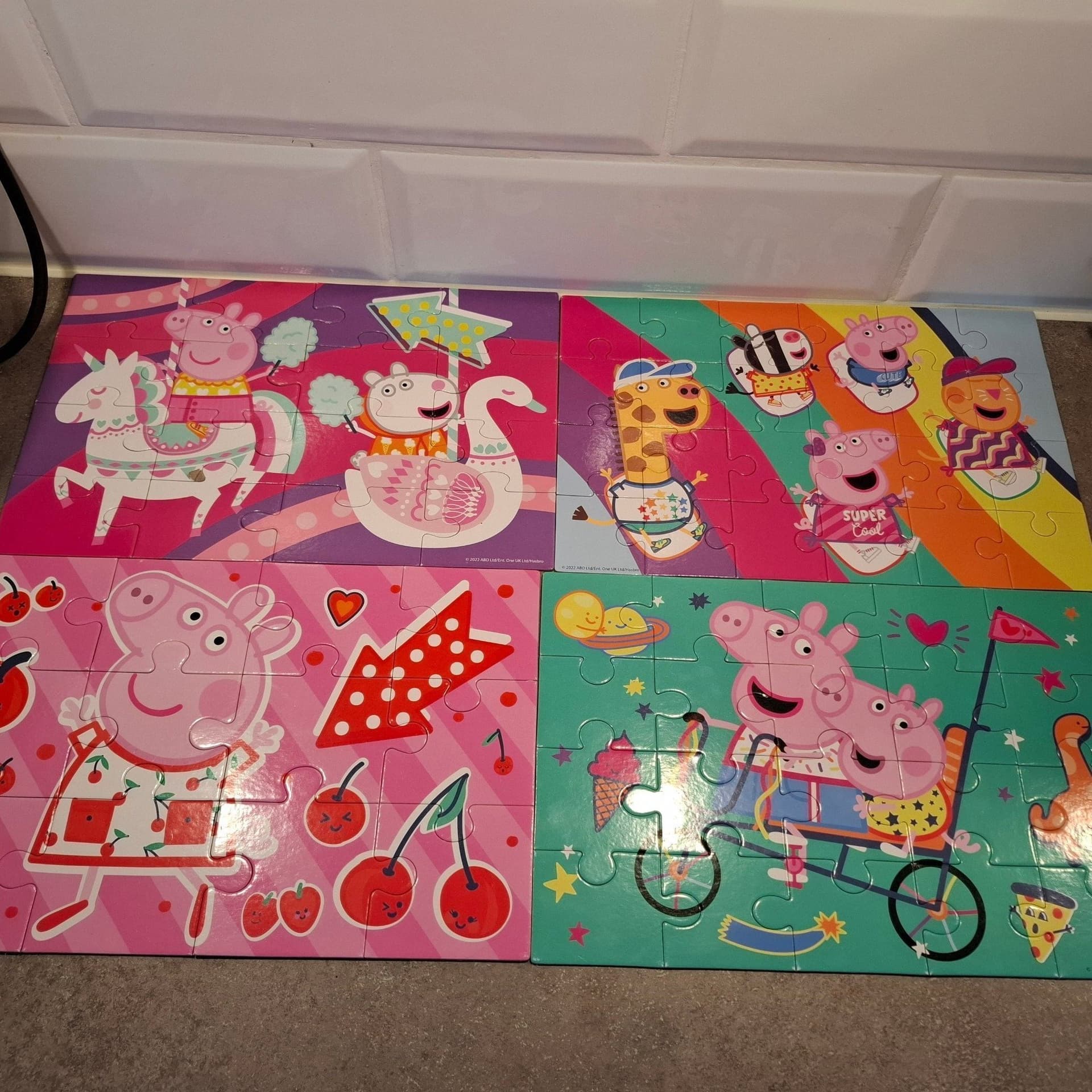 Peppa Pig 4-i-1 Pussel
