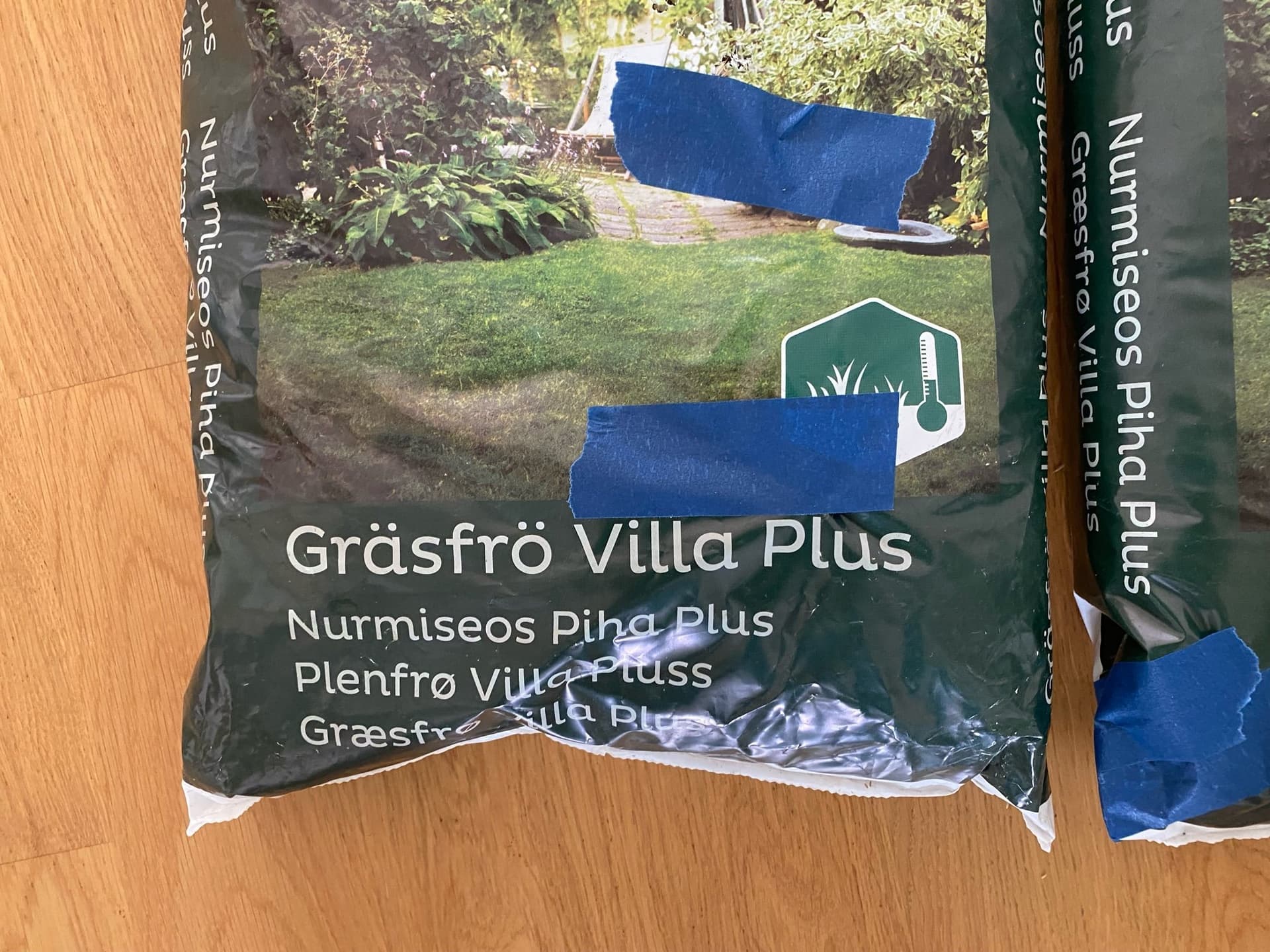 Gräsfrön Villa Plus 4,4 kg. utgångsdatum 09 2026