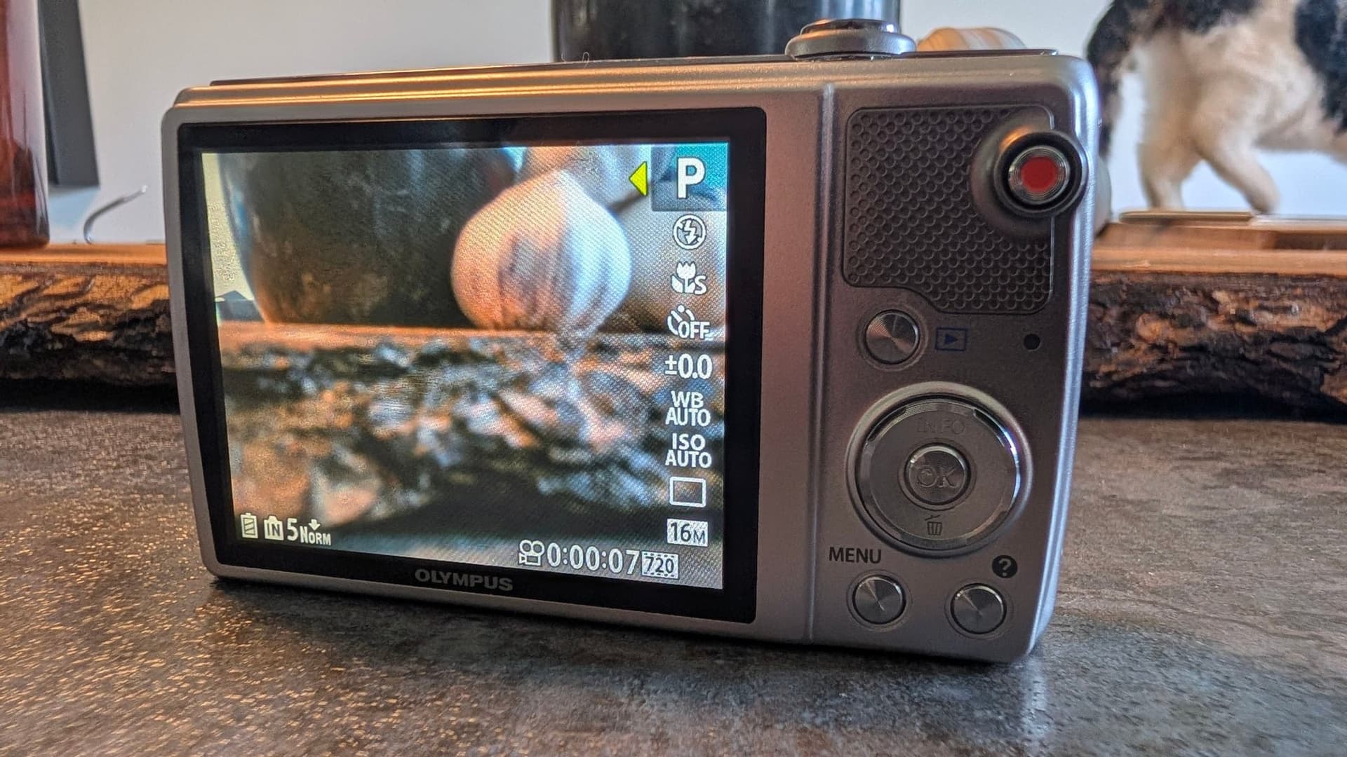 Olympus VR-340 16mp med laddare och 2 batteri.