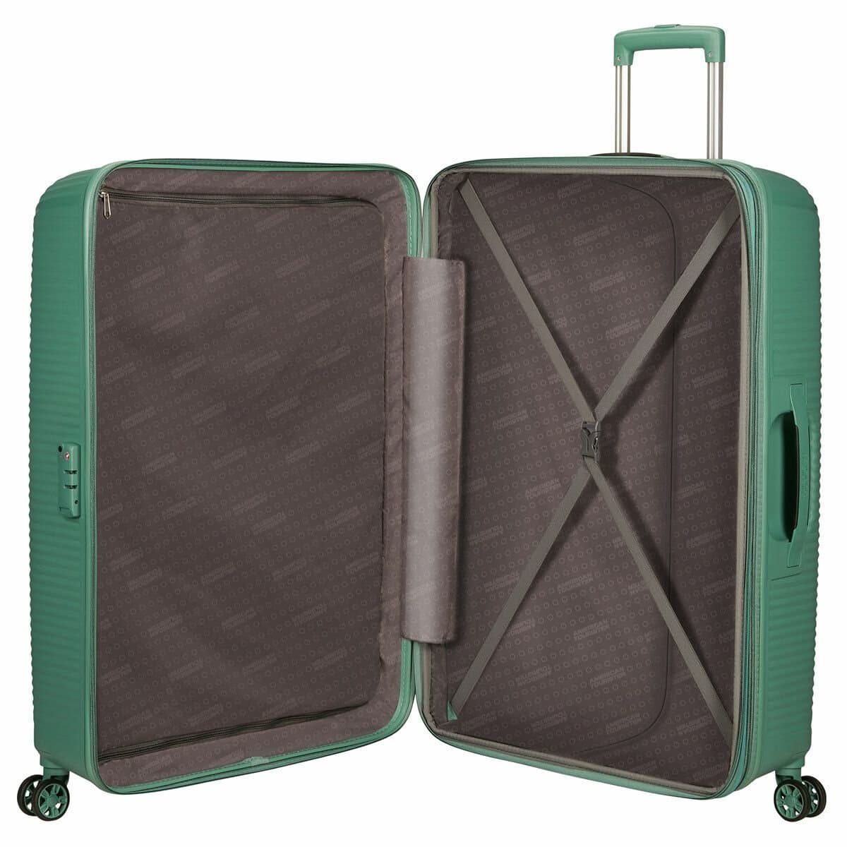 American Tourister Resväska, Grön 79cm