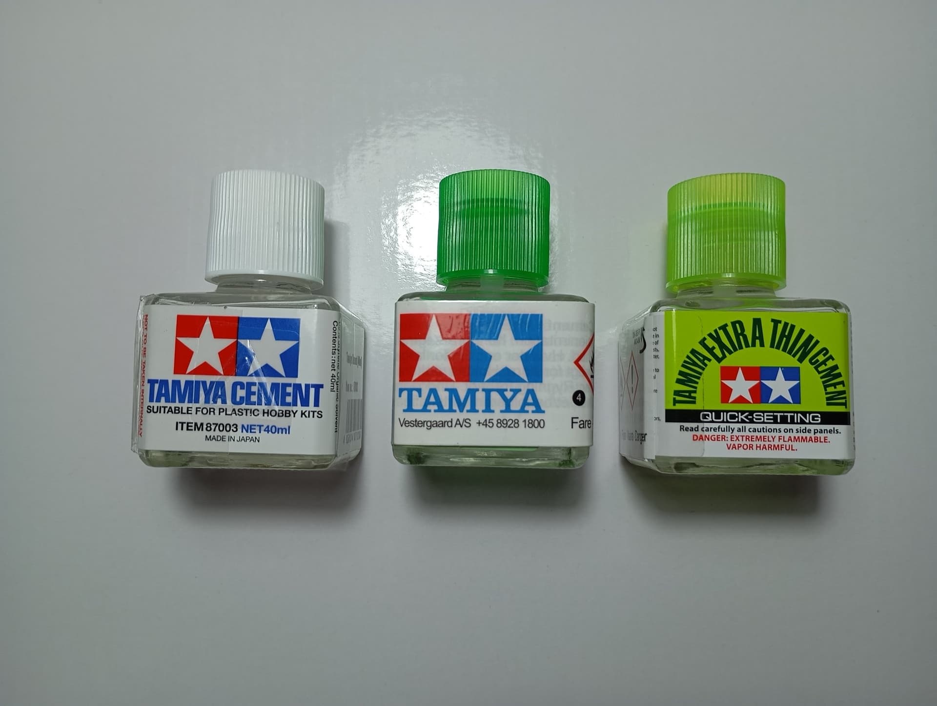 Modellbygge Lim Putty, Spackel, Tamiya, Ammo of Mig, Milliput, Green Stuff World