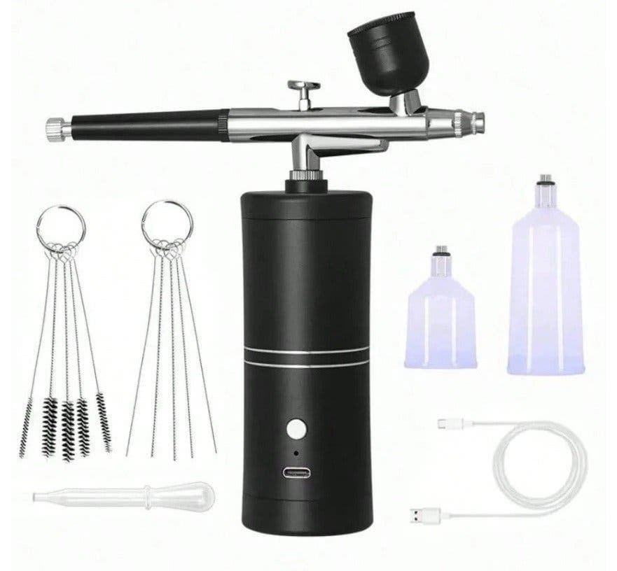 Bärbar Airbrush Kompressor Kit