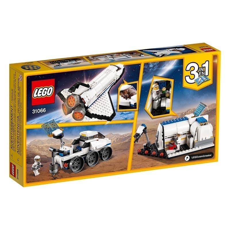 LEGO Creator 31066 Rymdfärja Explorer 3-i-1