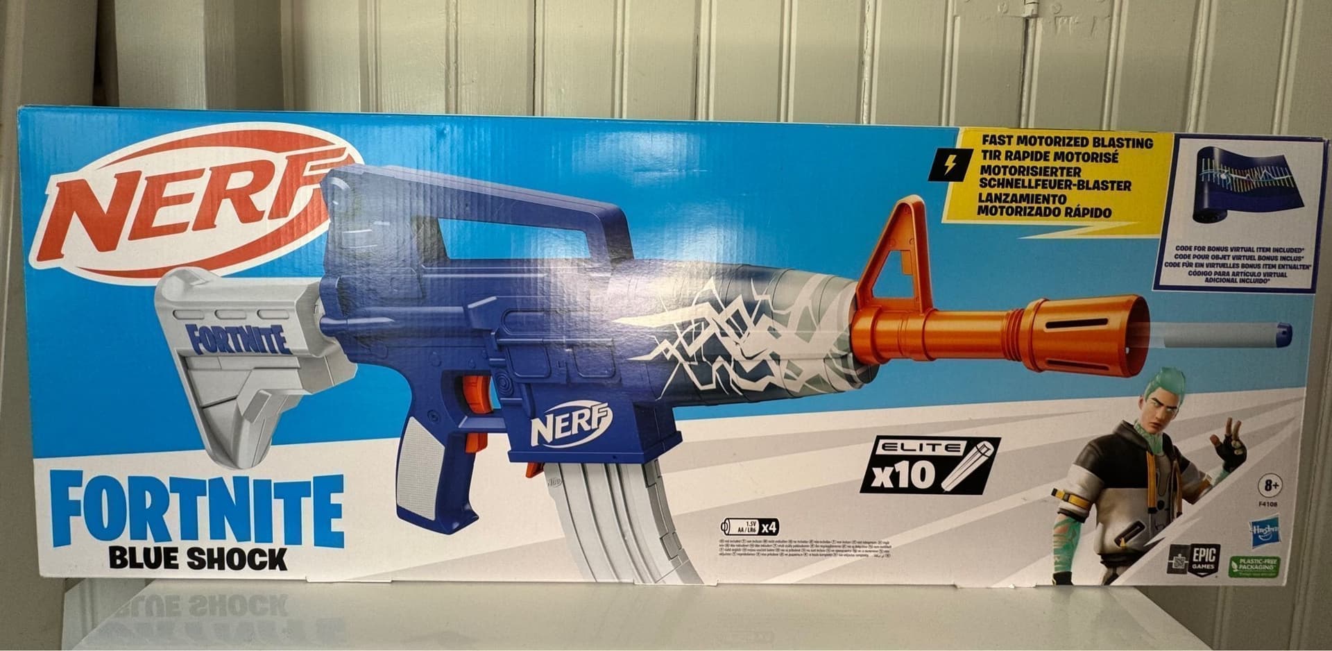 Nerf Fortnite Blue Shock - NY OÖPPNAD, sälj ej längre - SÄNKT PRIS