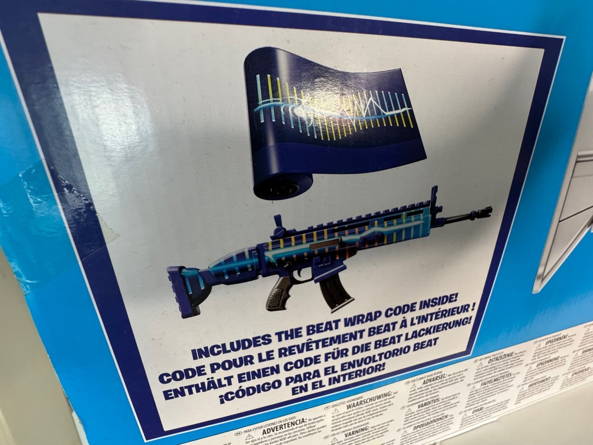 Nerf Fortnite Blue Shock - NY OÖPPNAD, sälj ej längre - SÄNKT PRIS