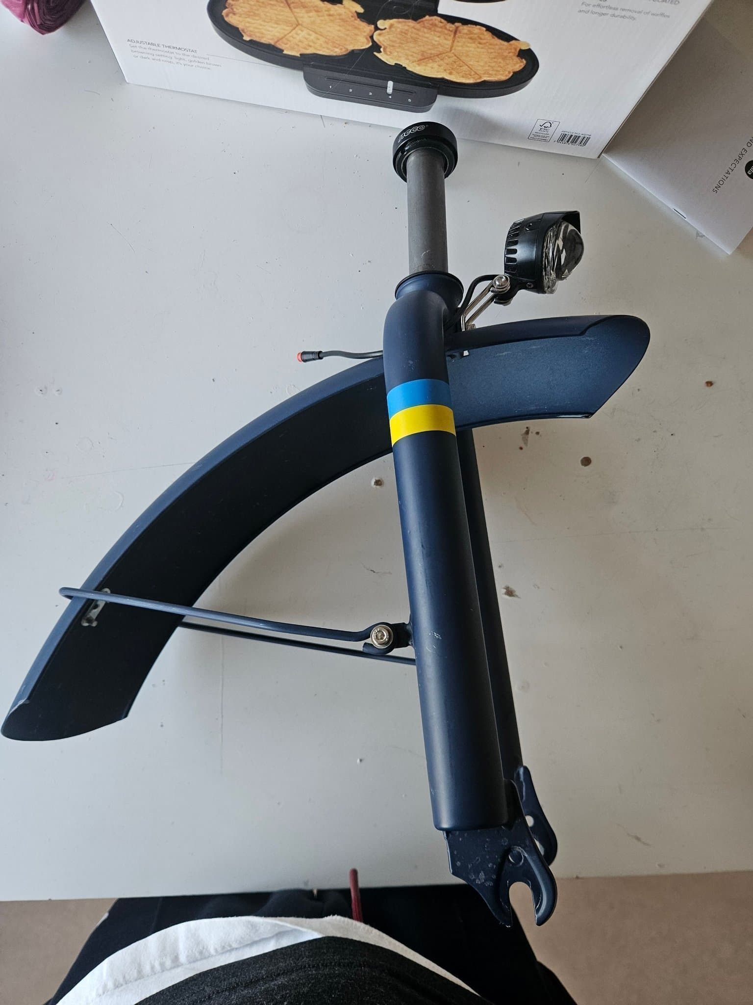 Framgaffel raw bike