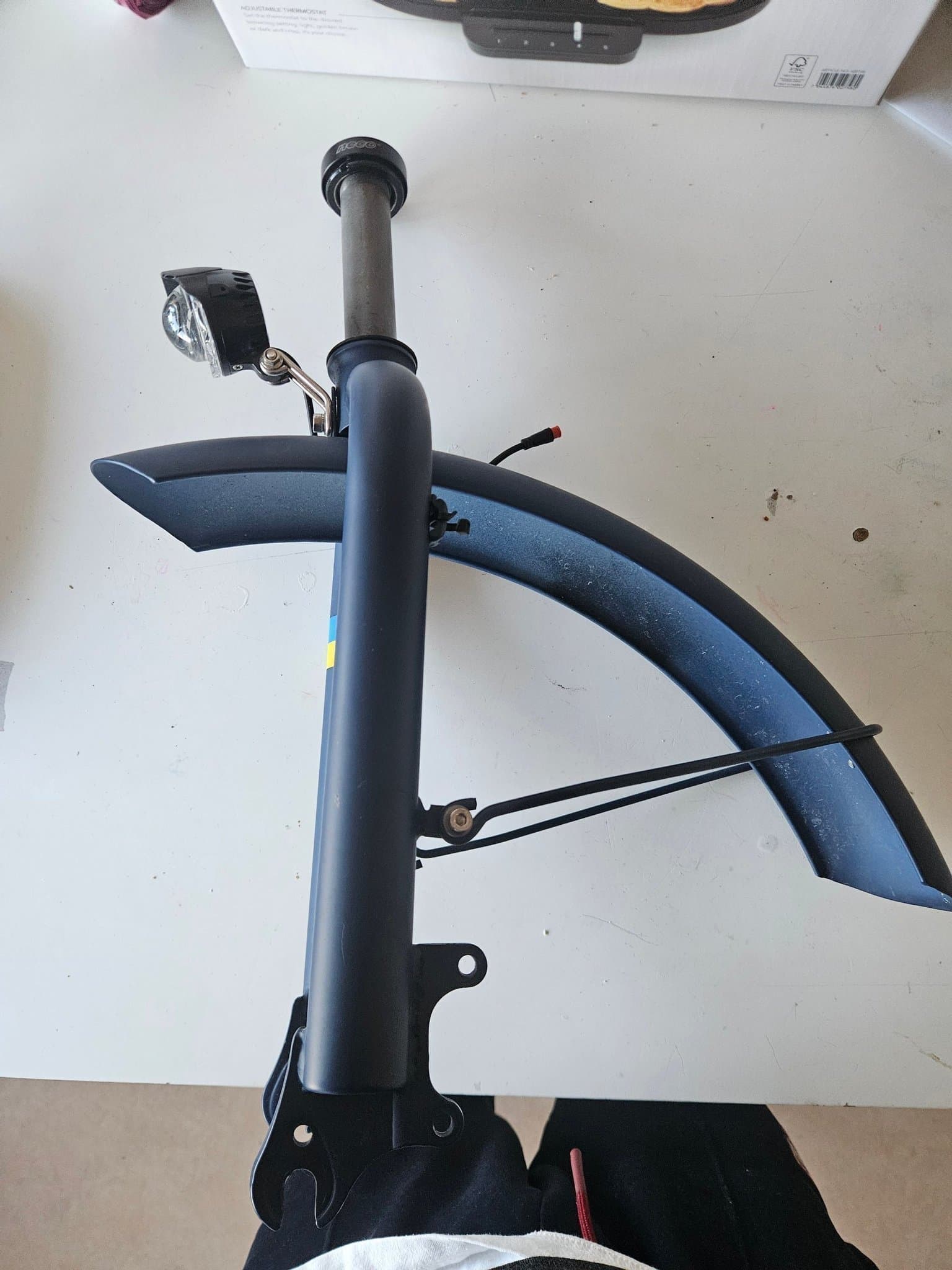 Framgaffel raw bike