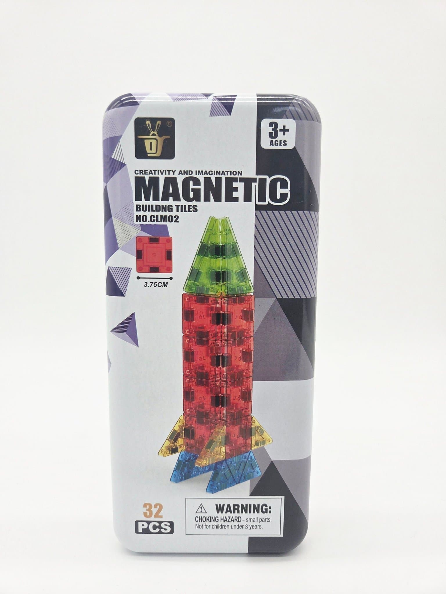 Mini Magnetic Tiles 96 delar (3.75cm)