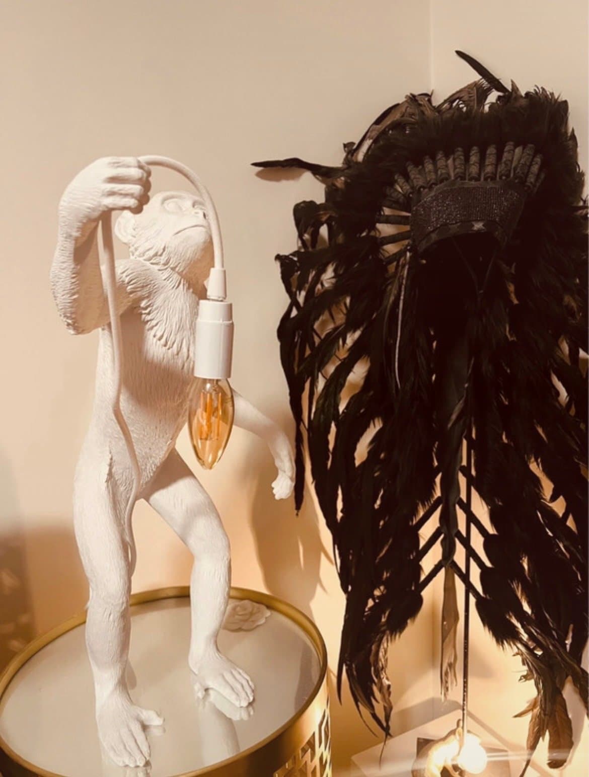 Seletti Monkey Lamp Stående