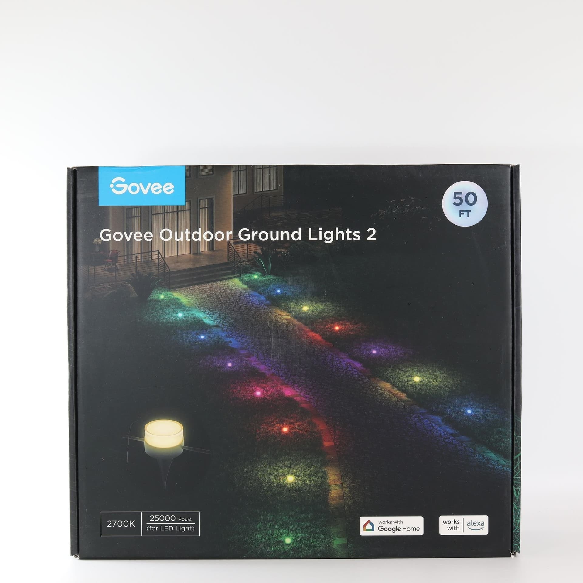 Govee Outdoor Ground Lights 2 – 15m RGBIC Trädgårdsbelysning 15-Pack