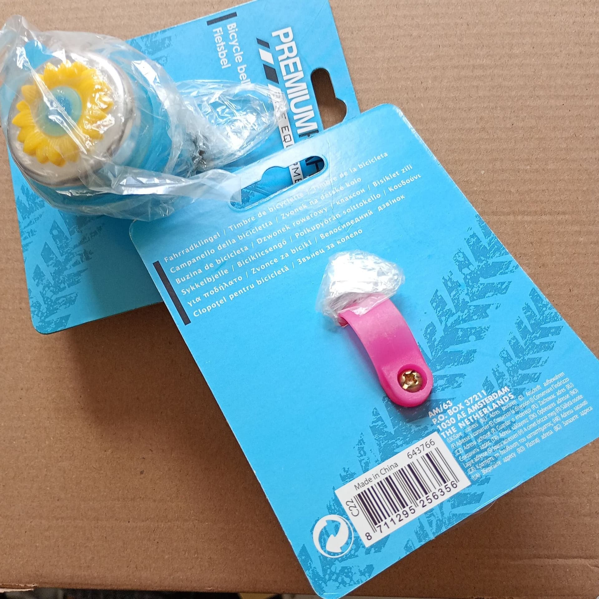 Barncykelklocka, 2-pack, Premium Parts