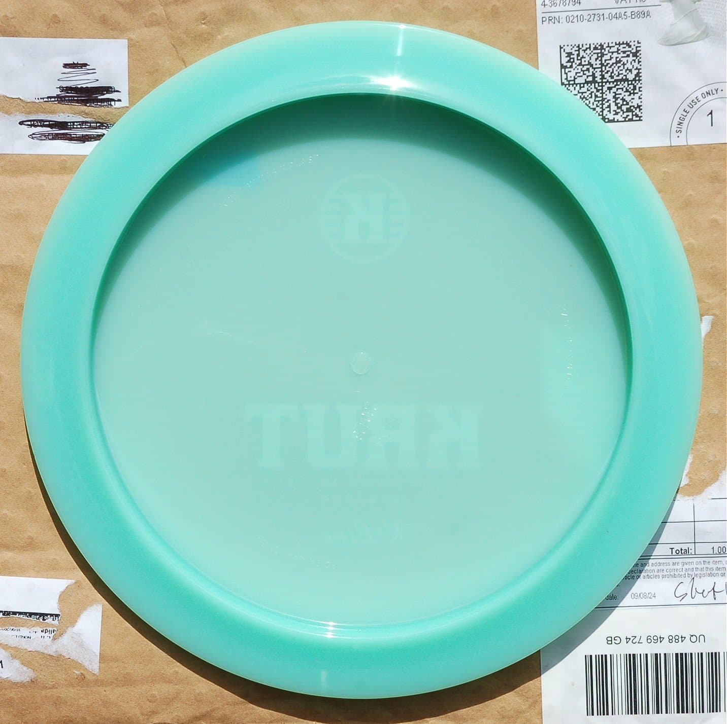 Kastaplast Krut first run, ny och okastad, discgolf