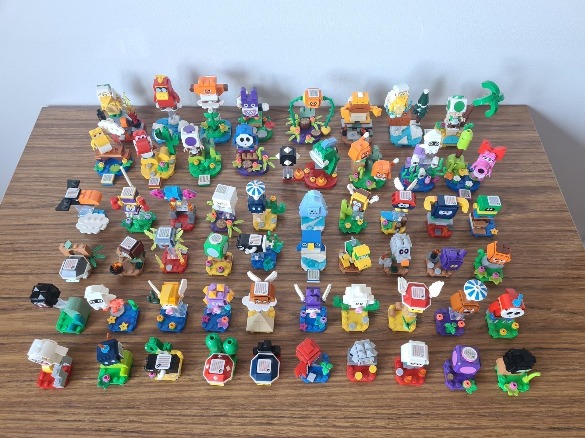 100% Komplett samling | LEGO Super Mario | Figurer / Serie 1 - 6