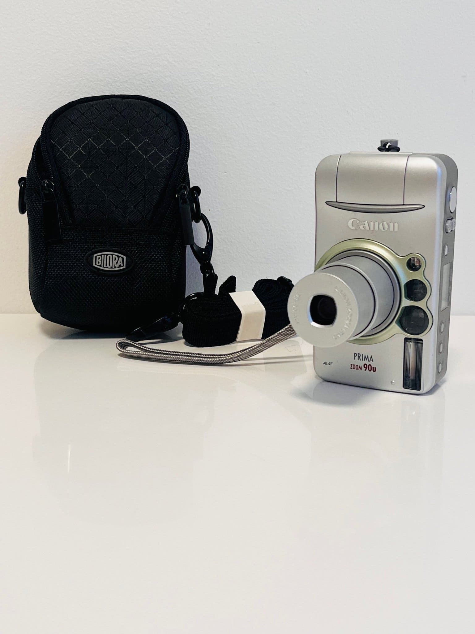 Canon PPRIMA zoom 90u Kamera Analog Kompaktkamera 38-90 mm Super Bra Skick!