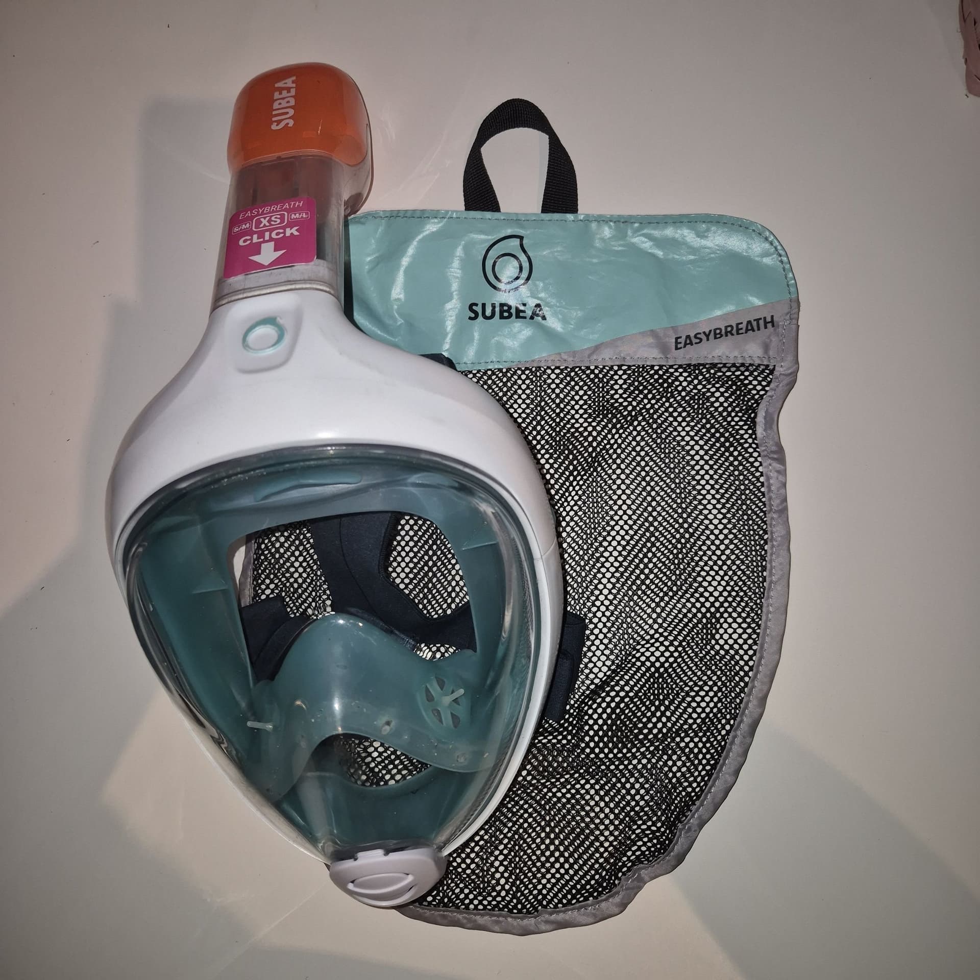 SUBEA Easybreath Snorkelmask XS (6-10 år) Dykmask Cyklop