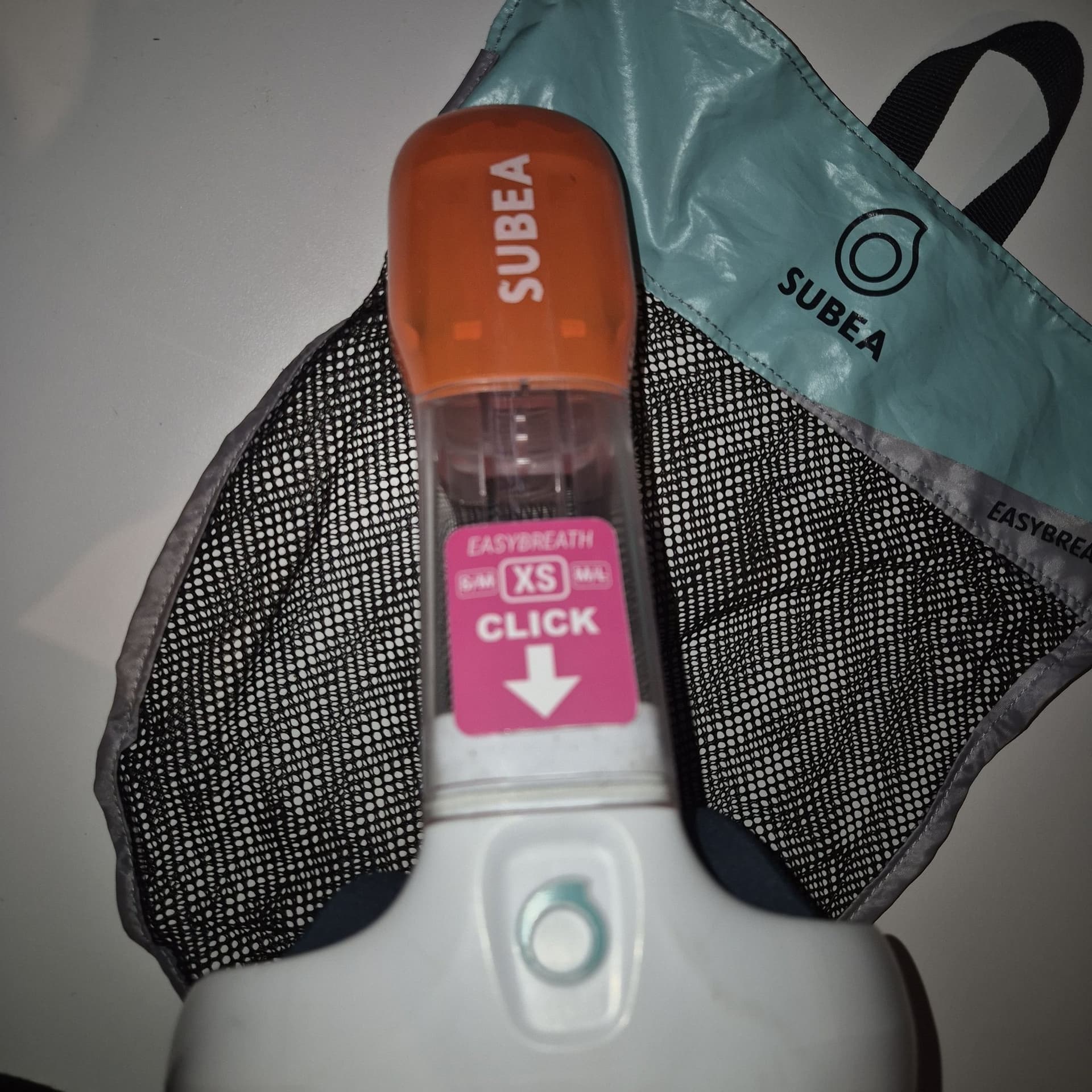 SUBEA Easybreath Snorkelmask XS (6-10 år) Dykmask Cyklop