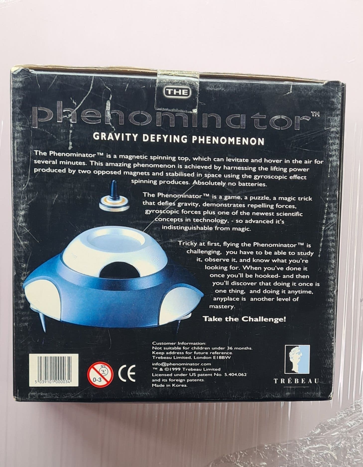 The Phenominator – magnetisk leviterande gyroskop leksak – komplett – oanvänd