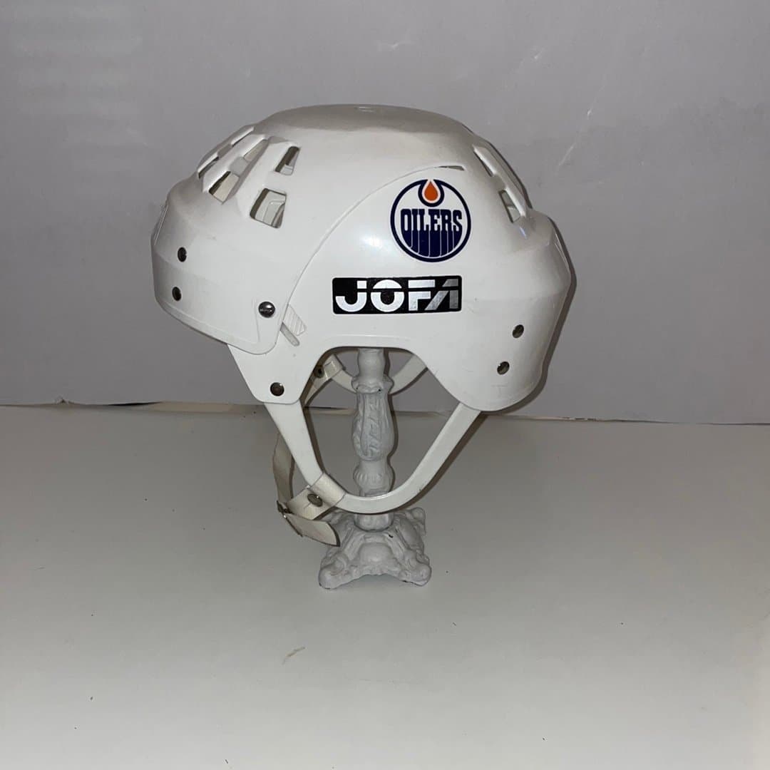 Wayne Gretzky 99 Edmonton Oilers JOFA hockey hjälm 87-88