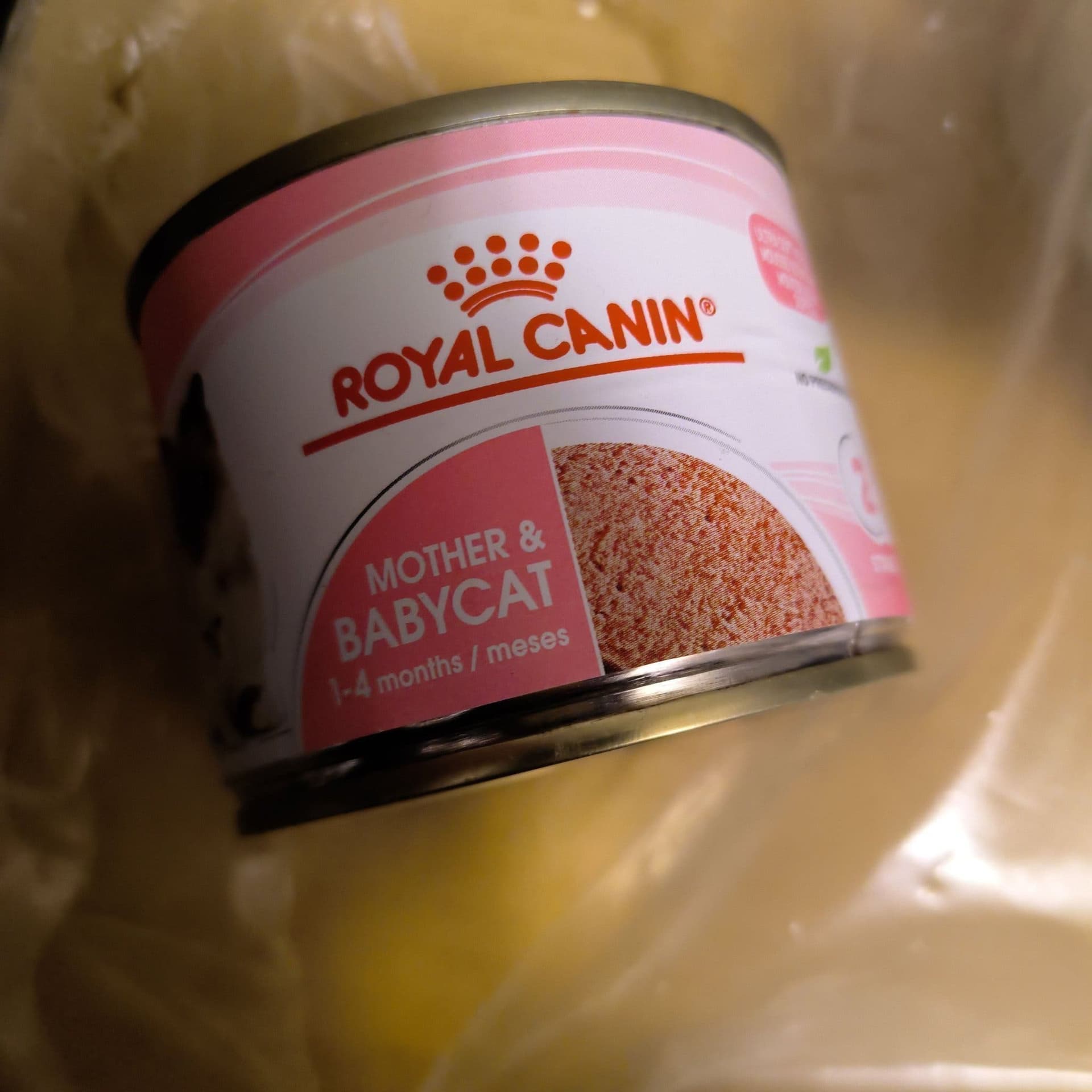 Royal Canin kattungefoder/blötmat, nypris 480 kr, babycat and mother mousse kr