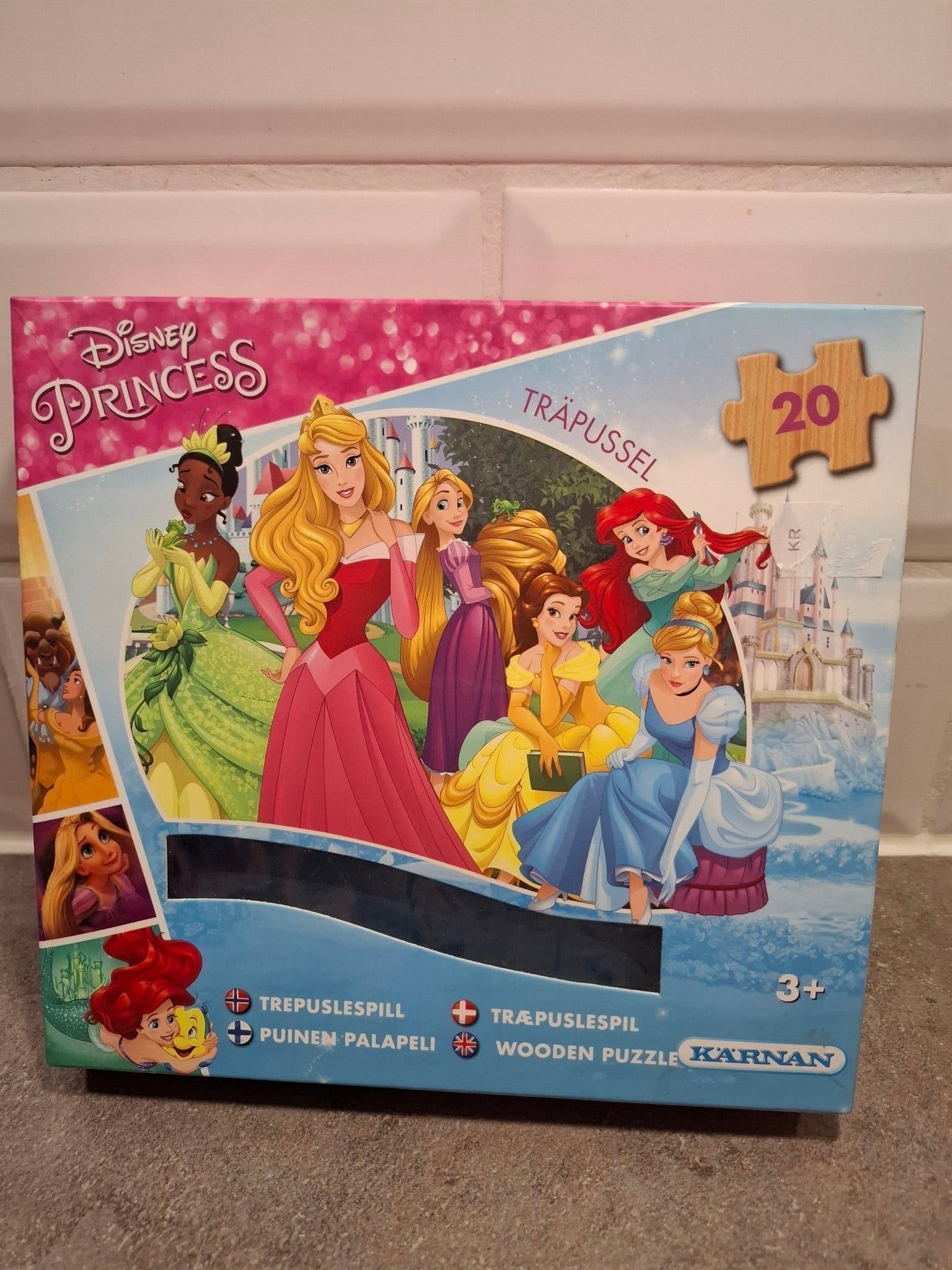 Disney prinsessor träpussel 20