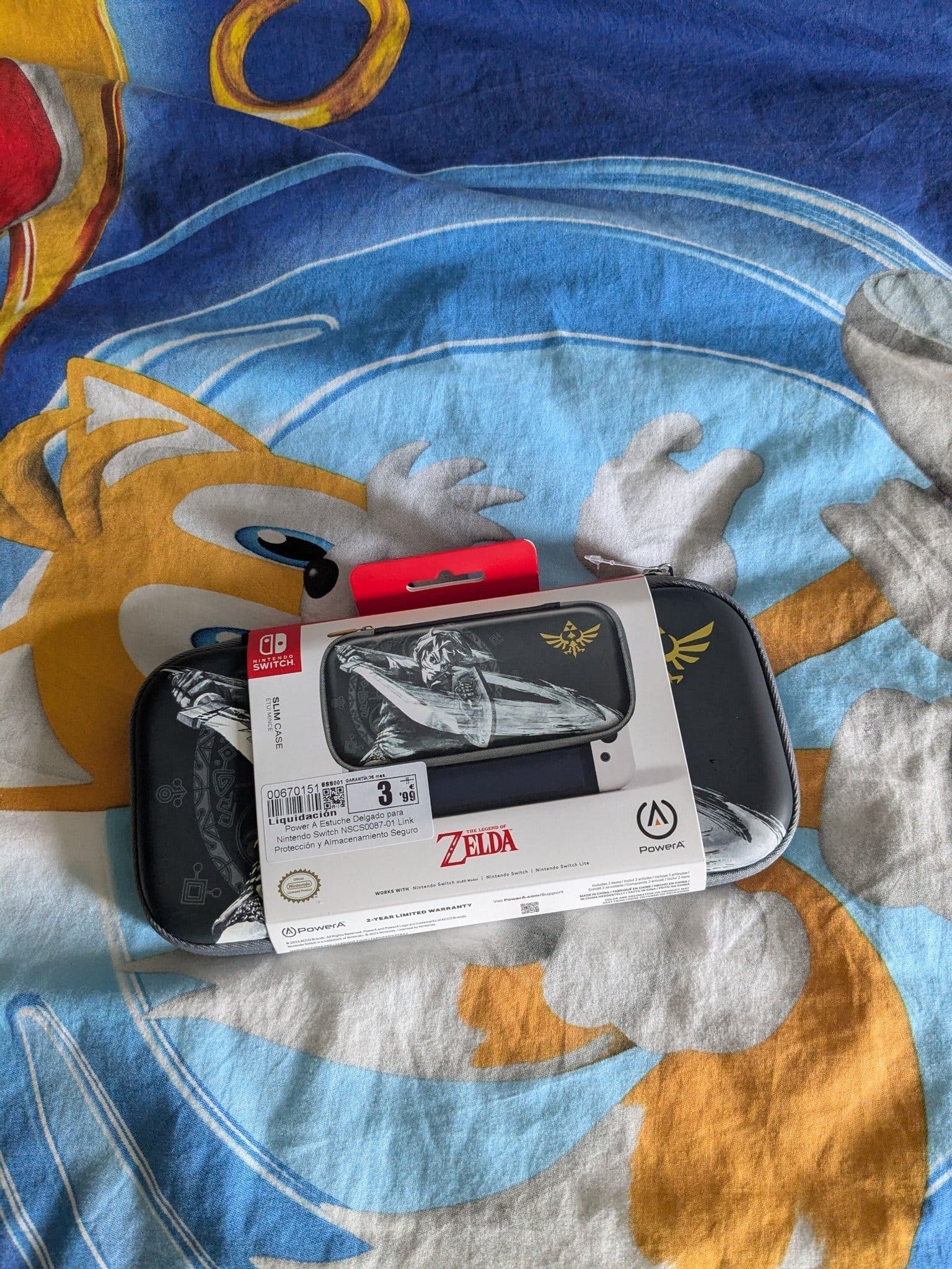 PowerA Slim Case till Nintendo Switch - Zelda Edition