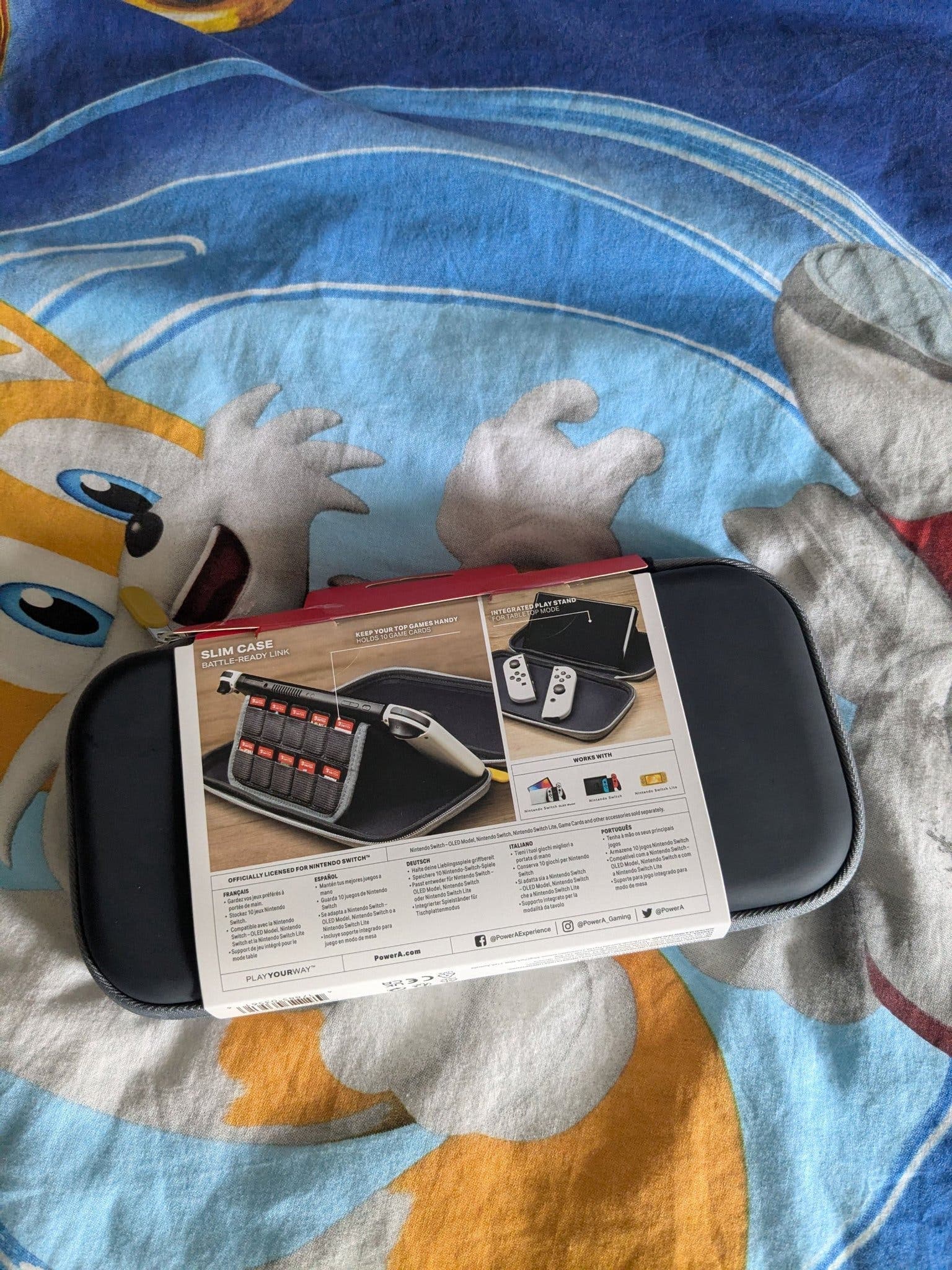 PowerA Slim Case till Nintendo Switch - Zelda Edition