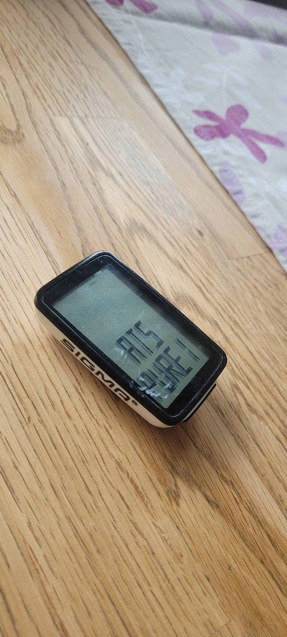 Sigma Cykeldator med tillbehör