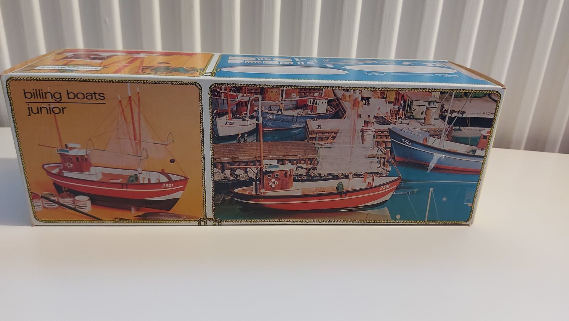 Billing Boats Junior Krabbenkutter nr.501 – Vintage NOS – Komplett – Denmark
