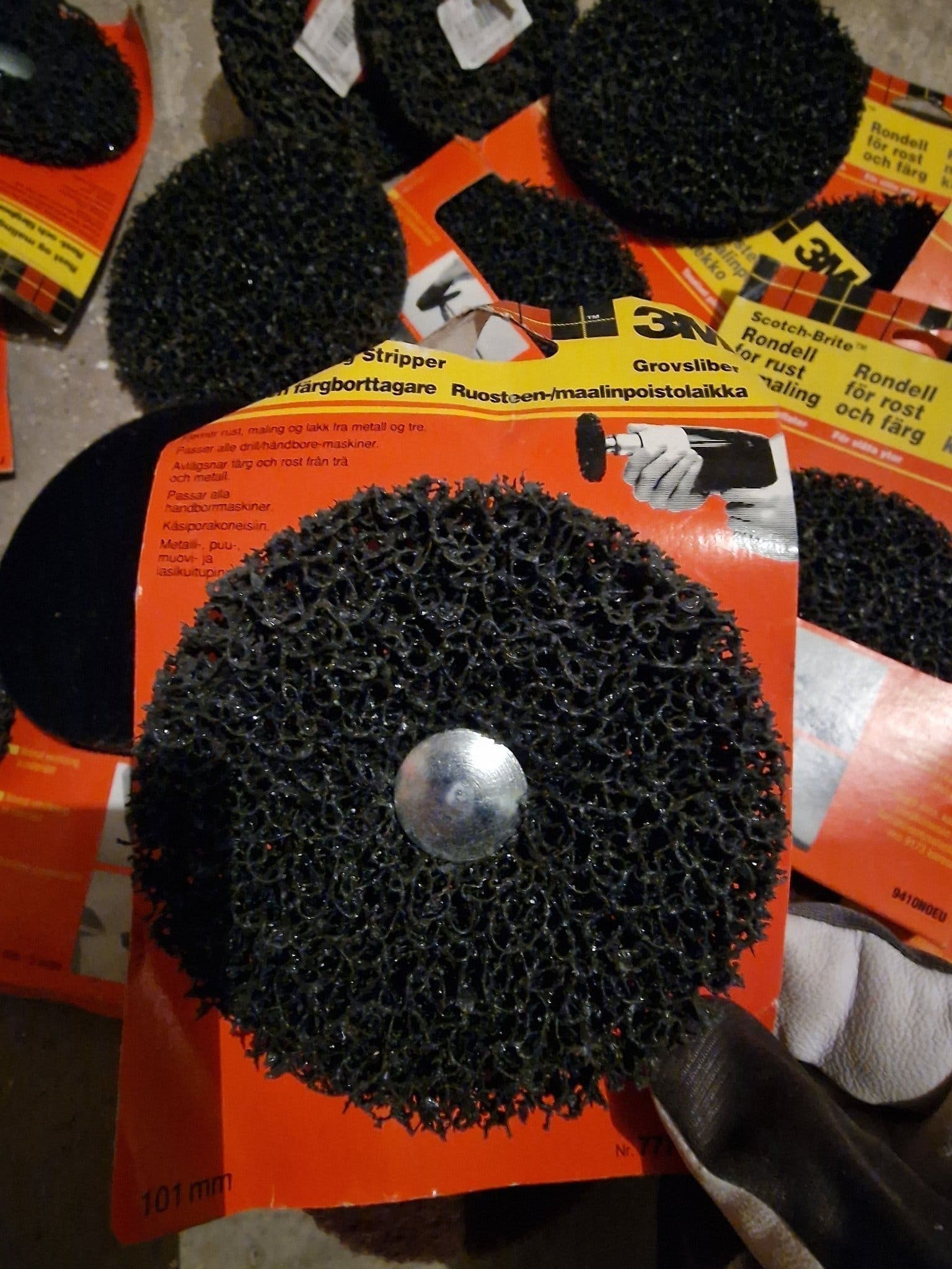 3M Scotch-Brite Rondeller för Rost och Färg