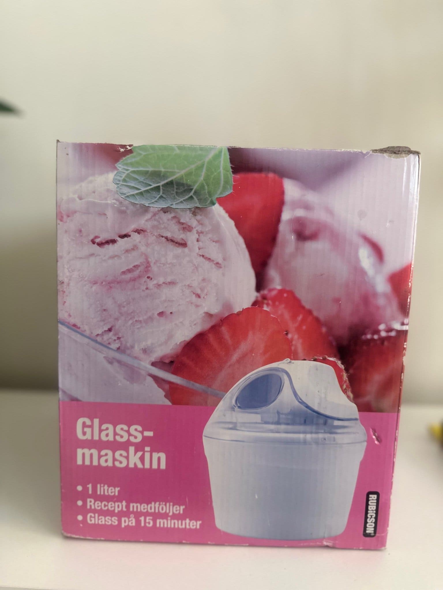 Glassmaskin Rubicson 1 liter