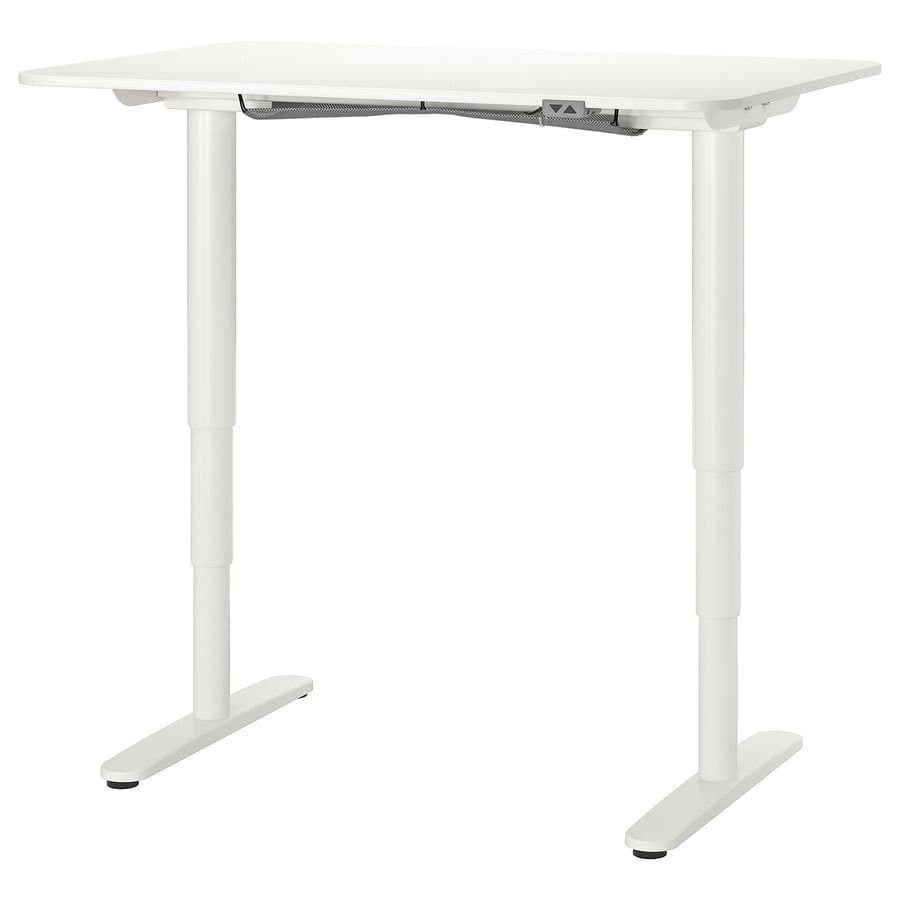 IKEA BEKANT Skrivbord vit 120x80 cm