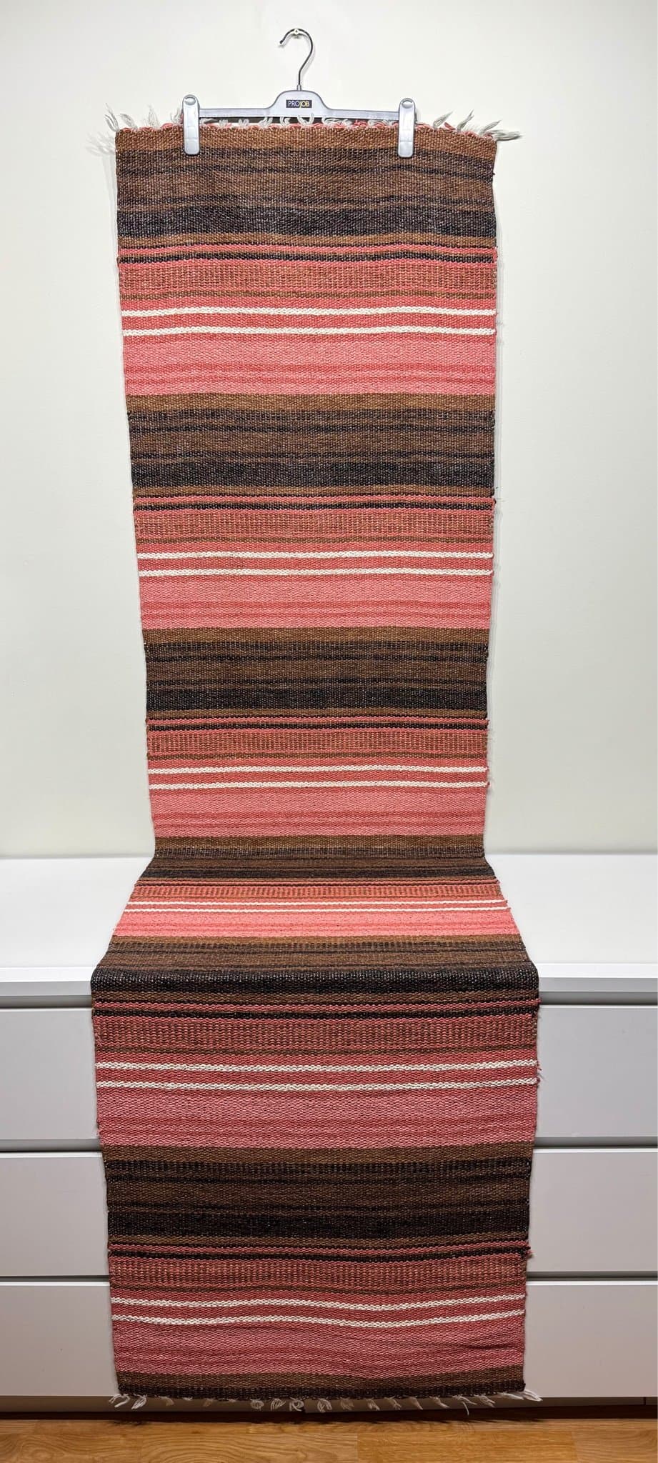 Plastmatta - 239cm x 62cm - Lång - Retro / intage