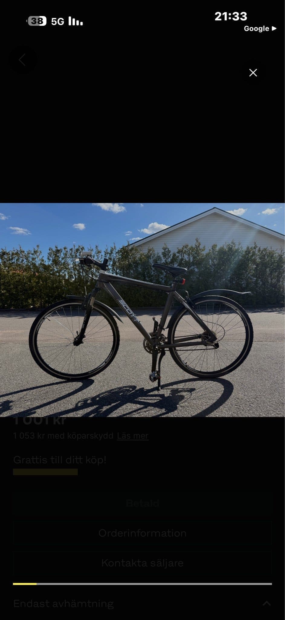 Scott Sportster Cykel