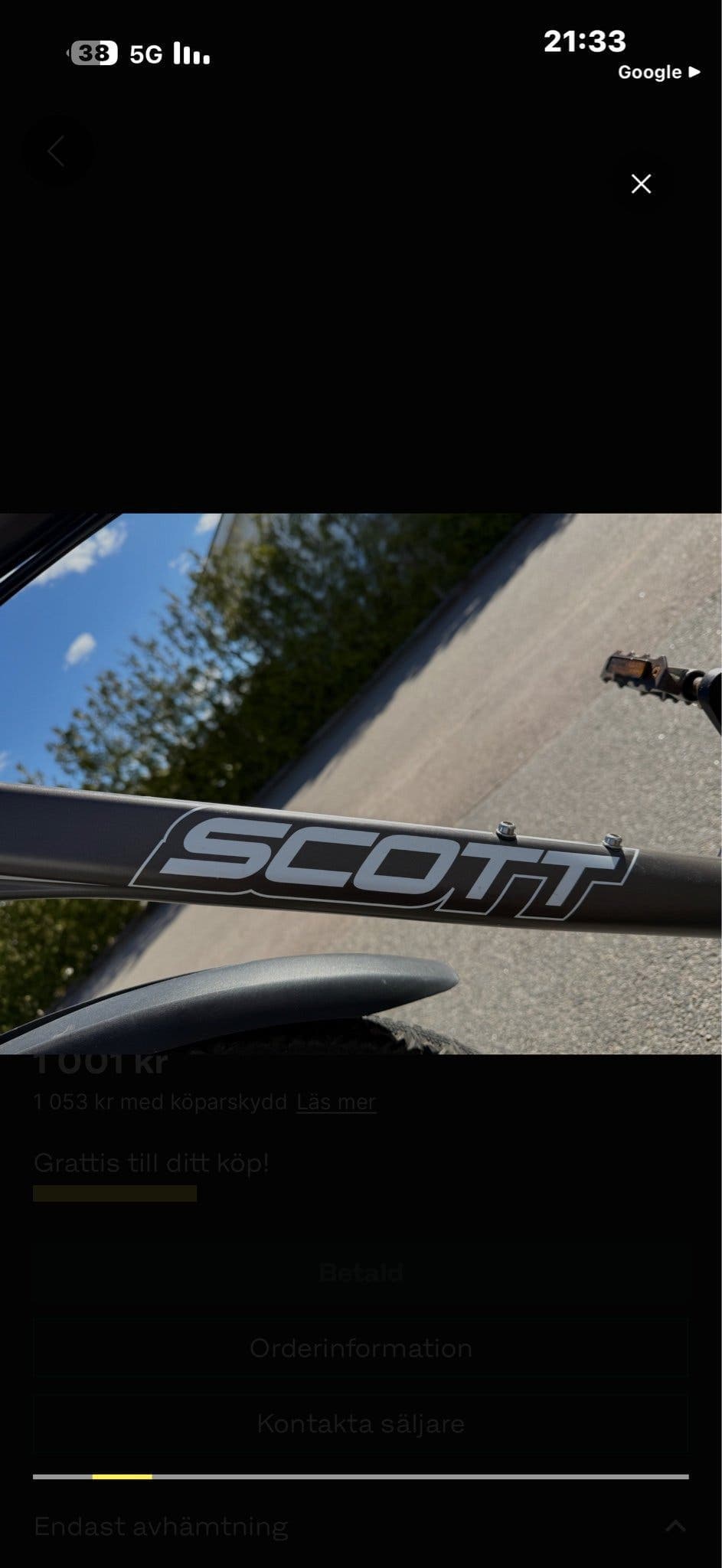 Scott Sportster Cykel