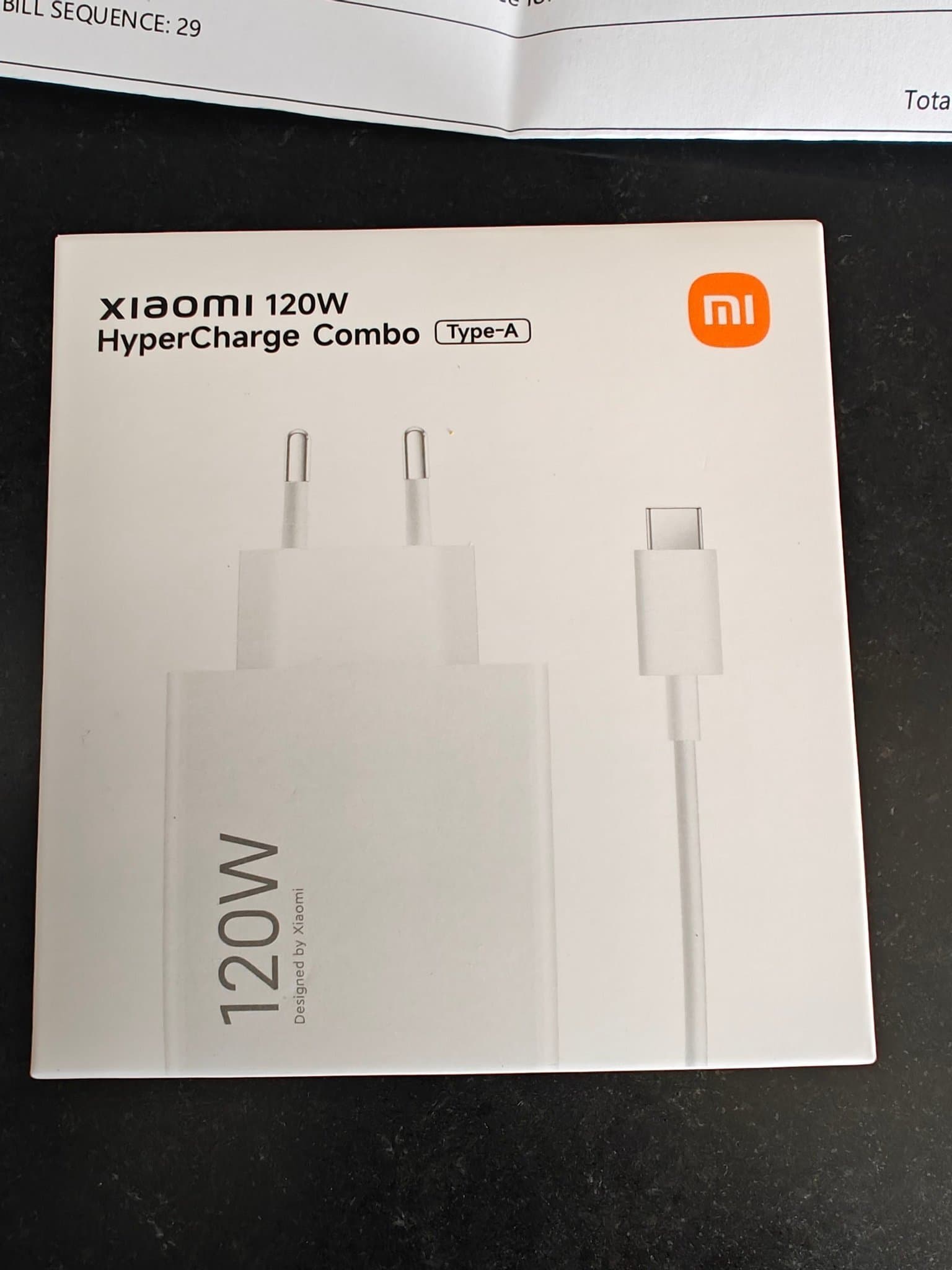 Helt NY Xiaomi 120W HyperCharge Combo (Type-A) Laddare